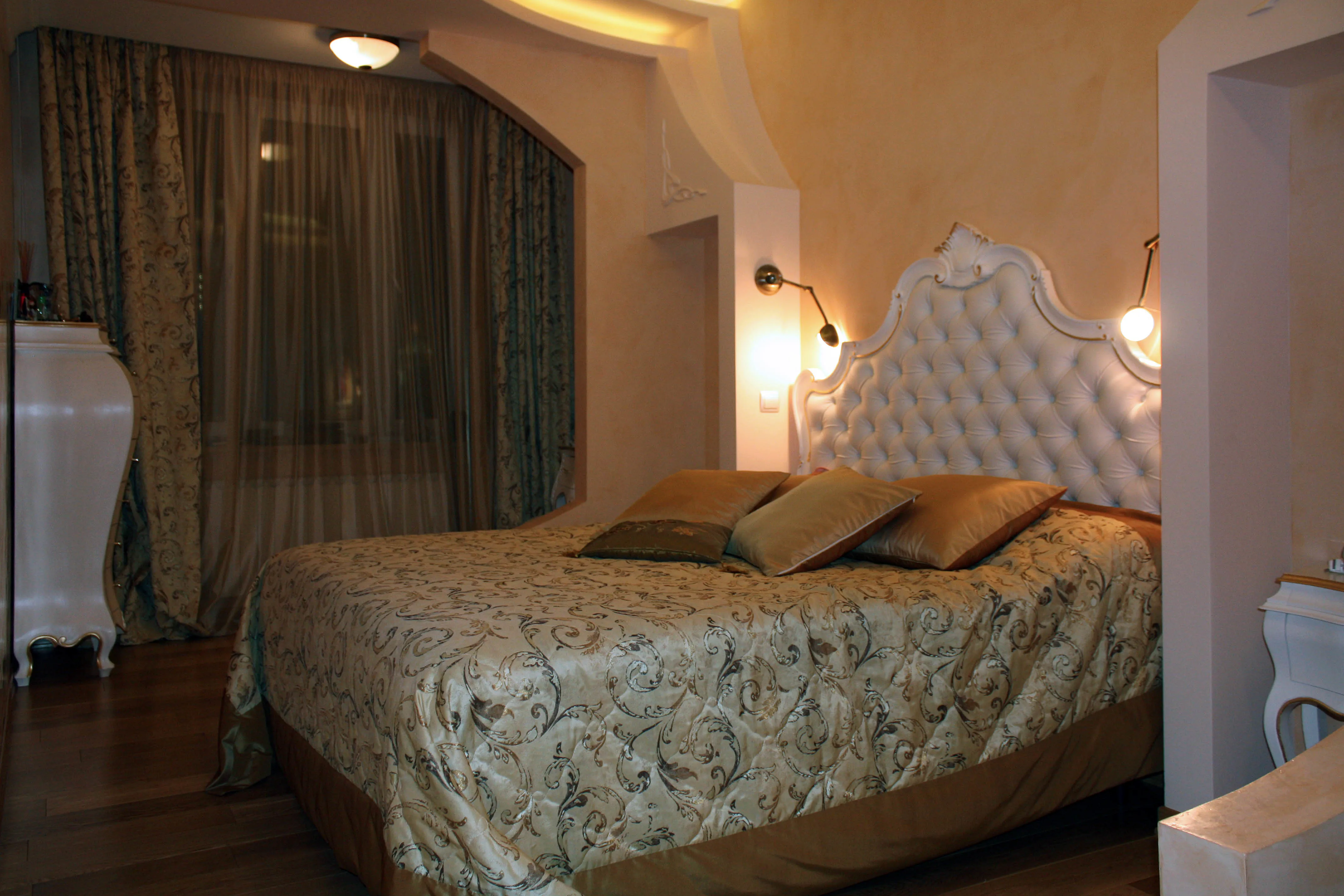 Современная ванная с цветами, фото 9