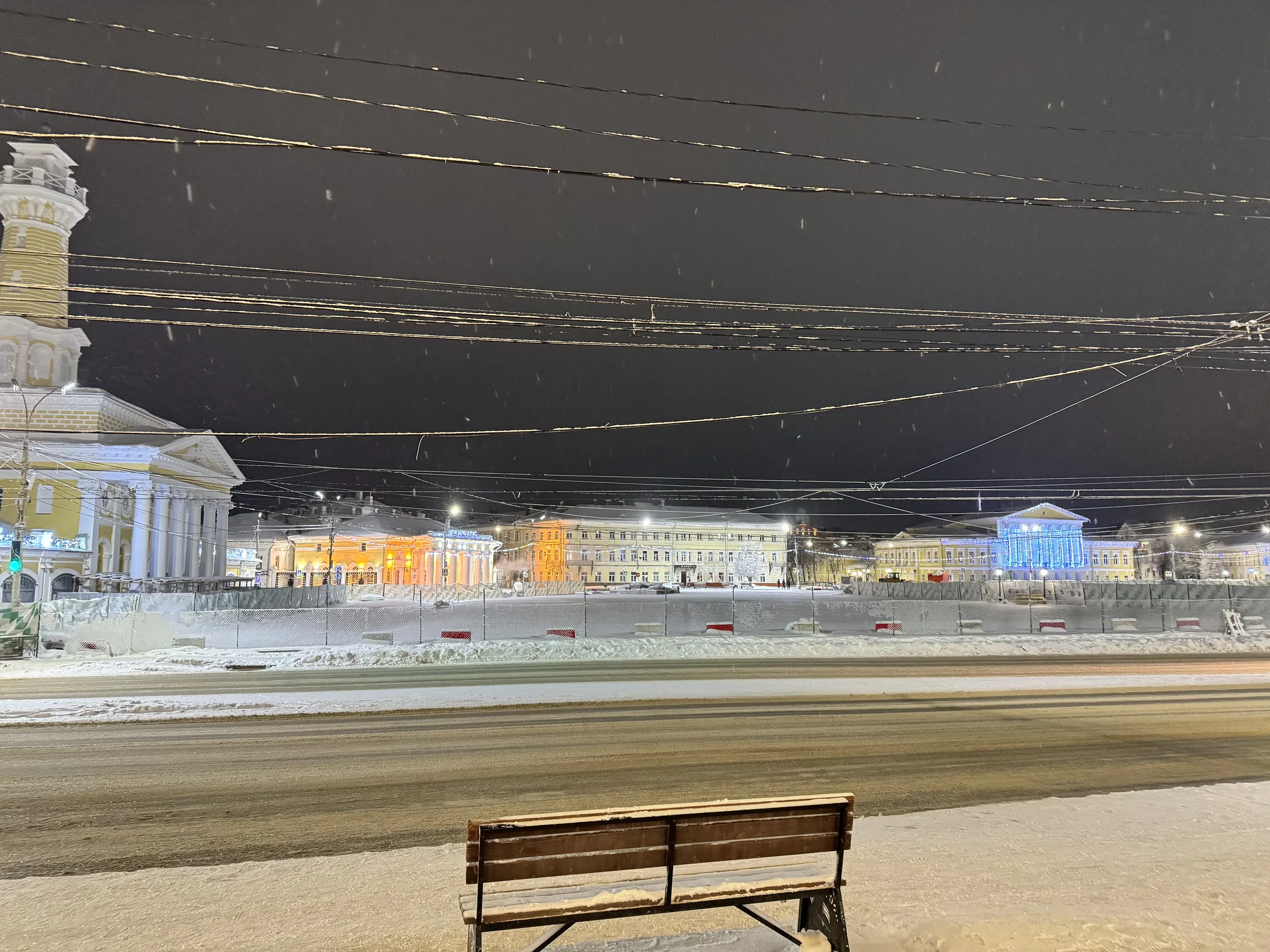 Ночная зимняя улица, фото 11