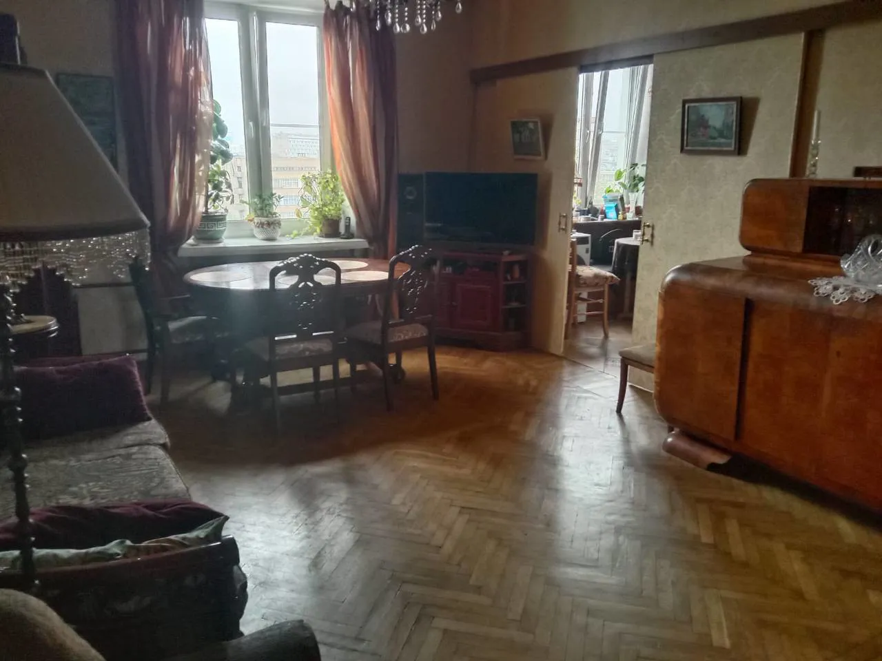 Квартира с паркетом «ёлочкой», фото 6