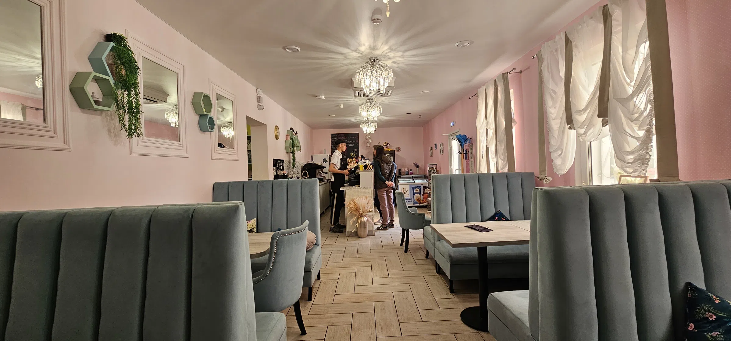 Кафе в зеленом цвете, фото 18