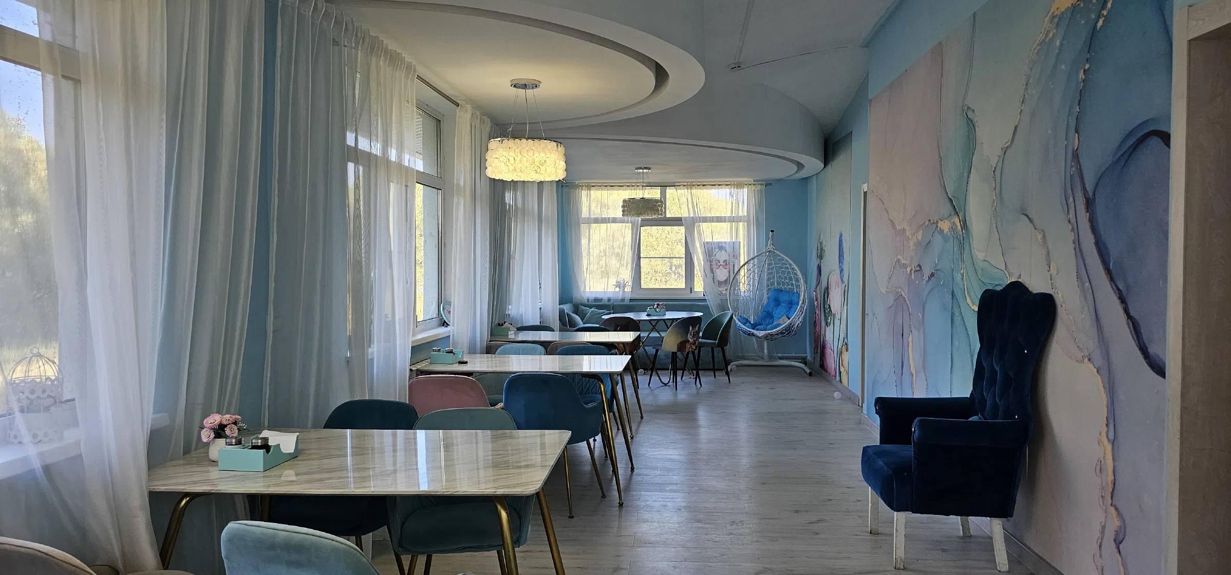 Кафе в зеленом цвете, фото 7