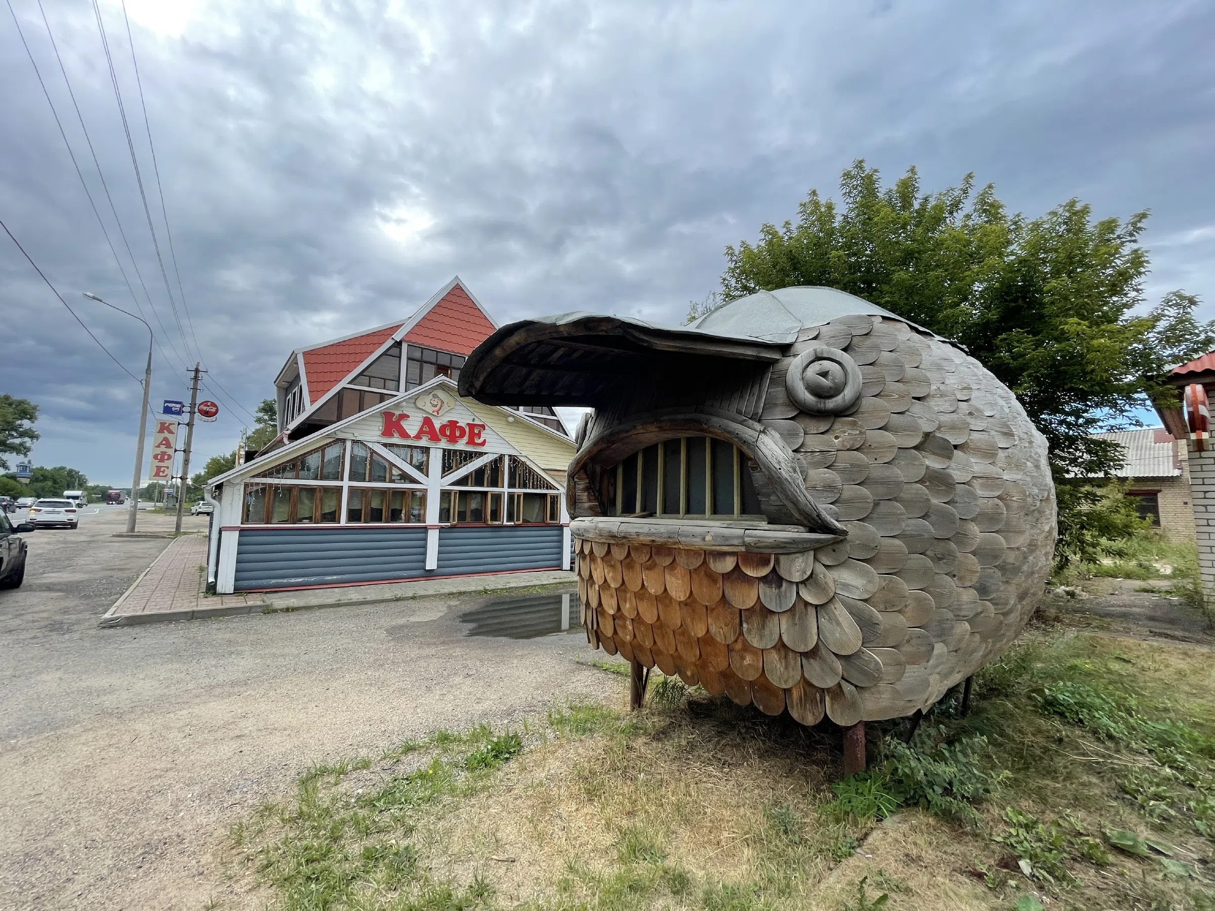 Кафе в лесу с террасой, фото 4
