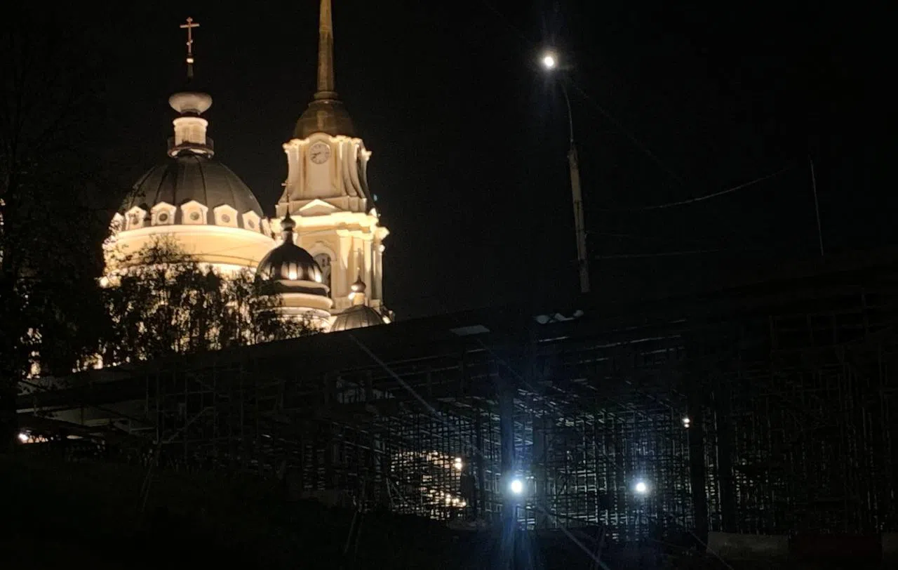 Мост и строительные леса, фото 7