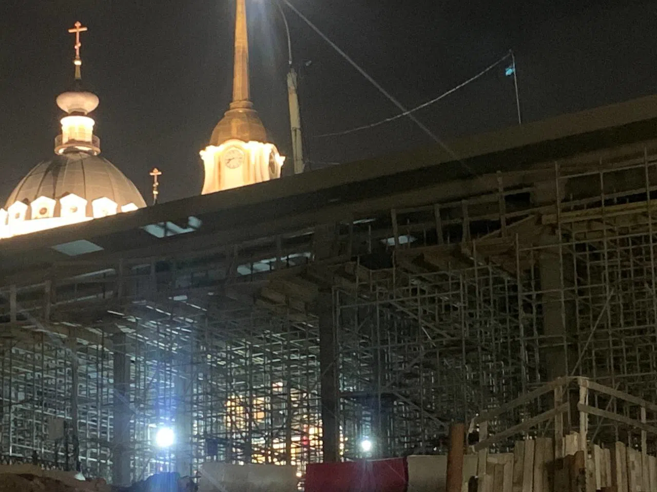 Мост и строительные леса, фото 5
