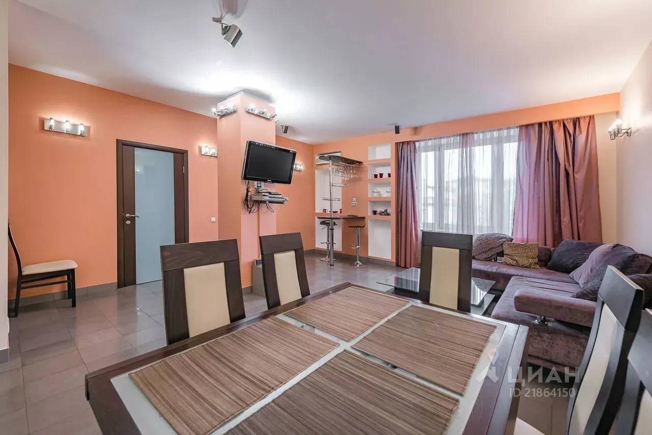 Квартира с цветными стенами, фото 8