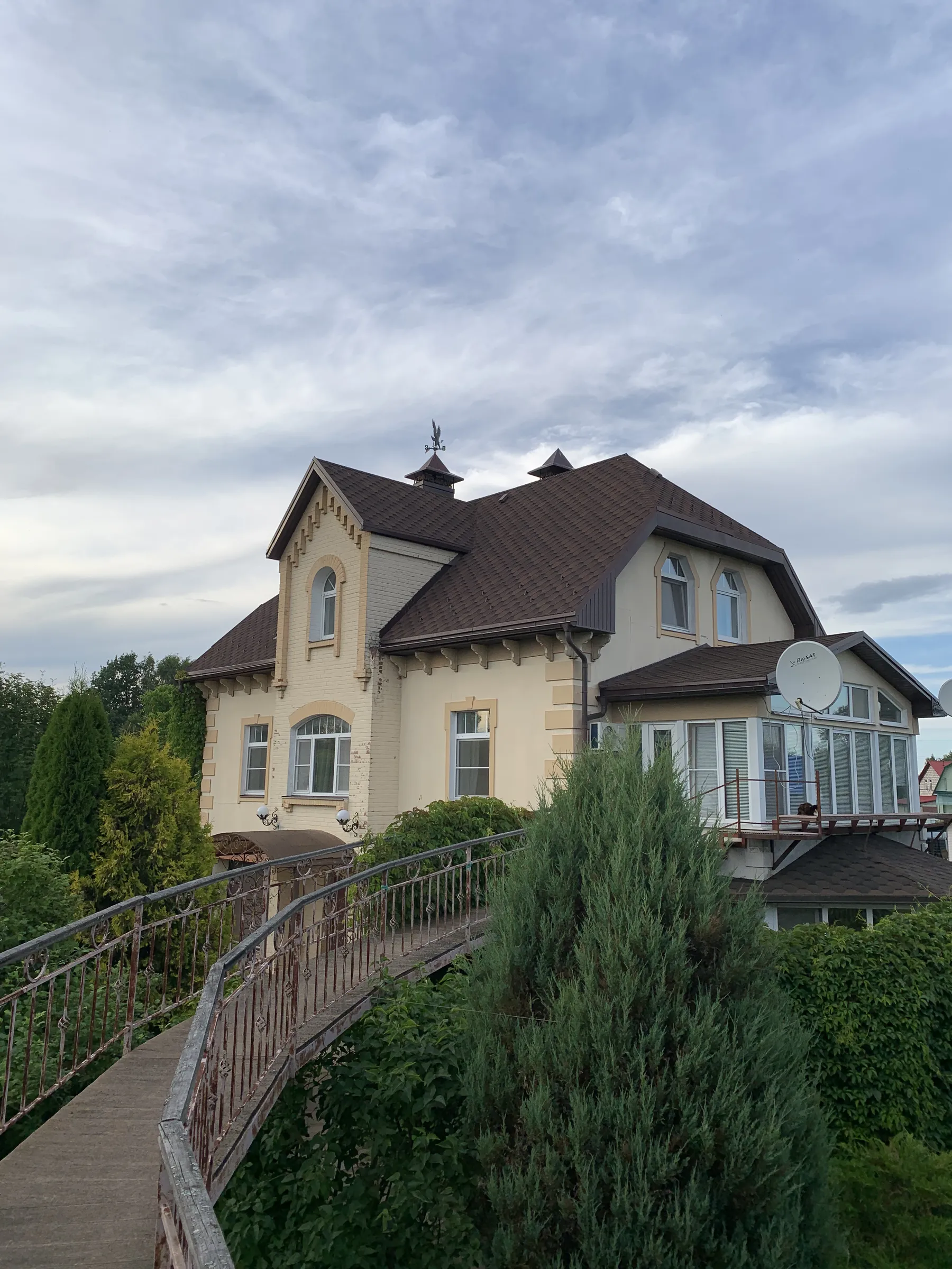 Плющевой дом с флюгером, фото 6