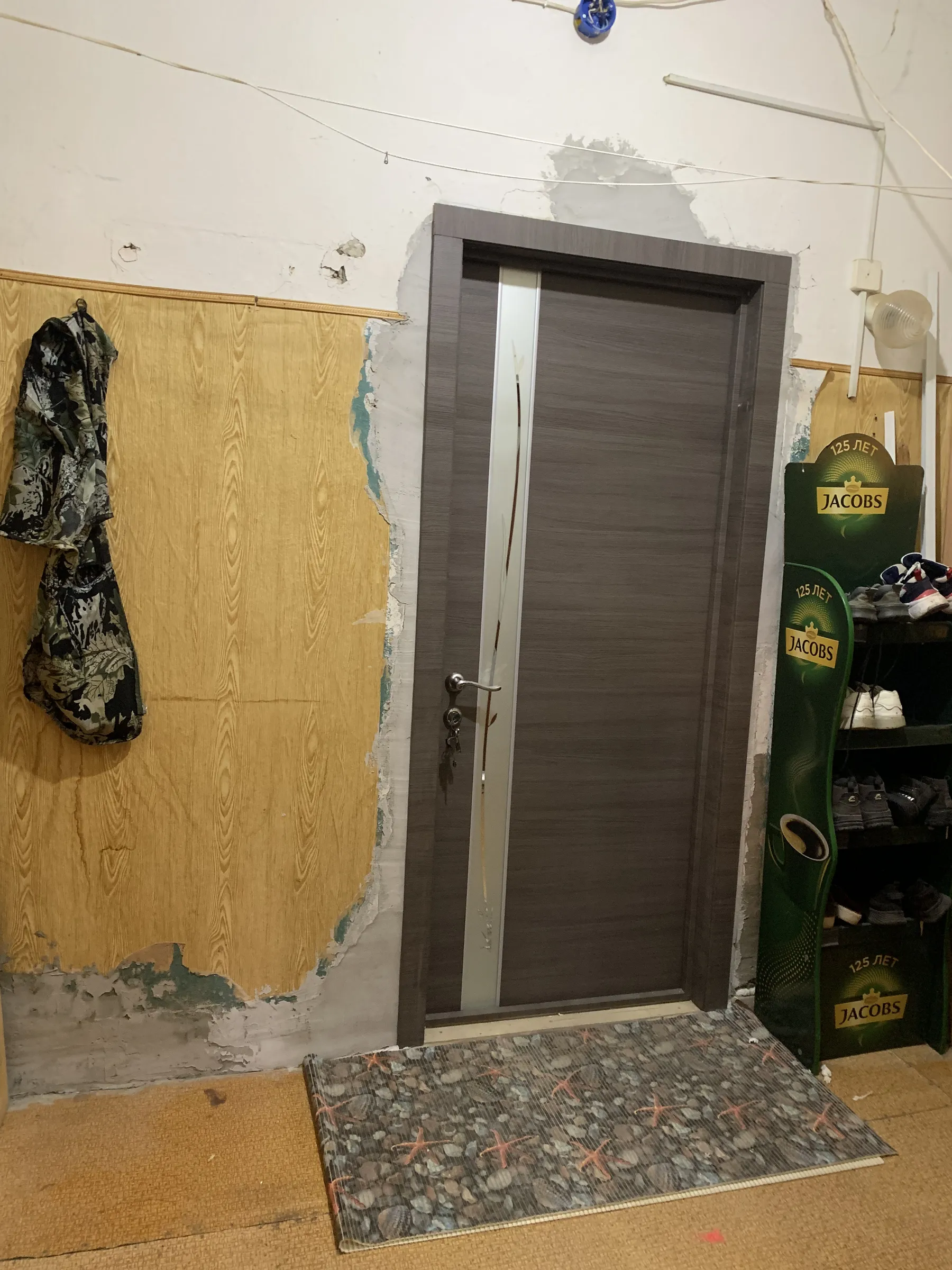 Спальня с волнистыми обоями, фото 19