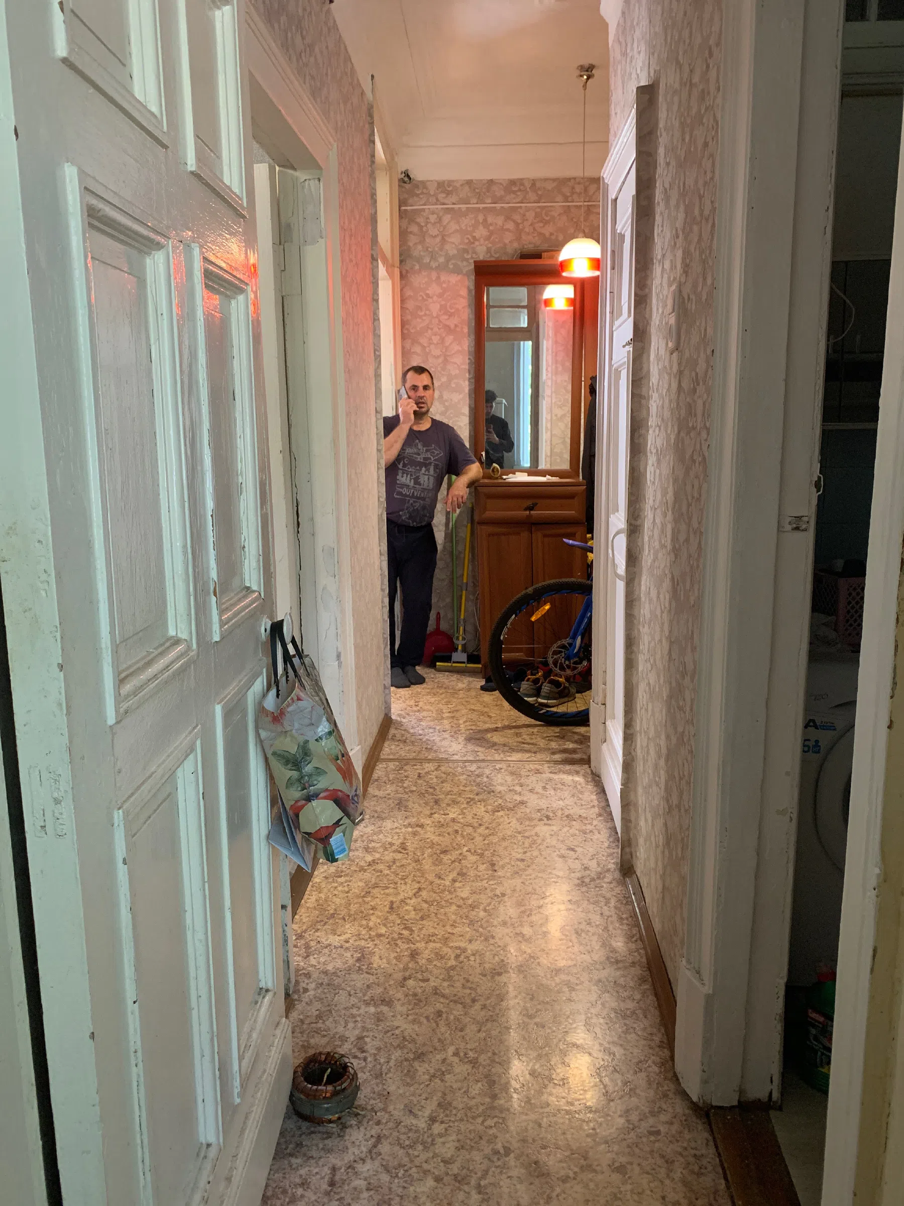 Ретро-квартира с мебельной стенкой, фото 18