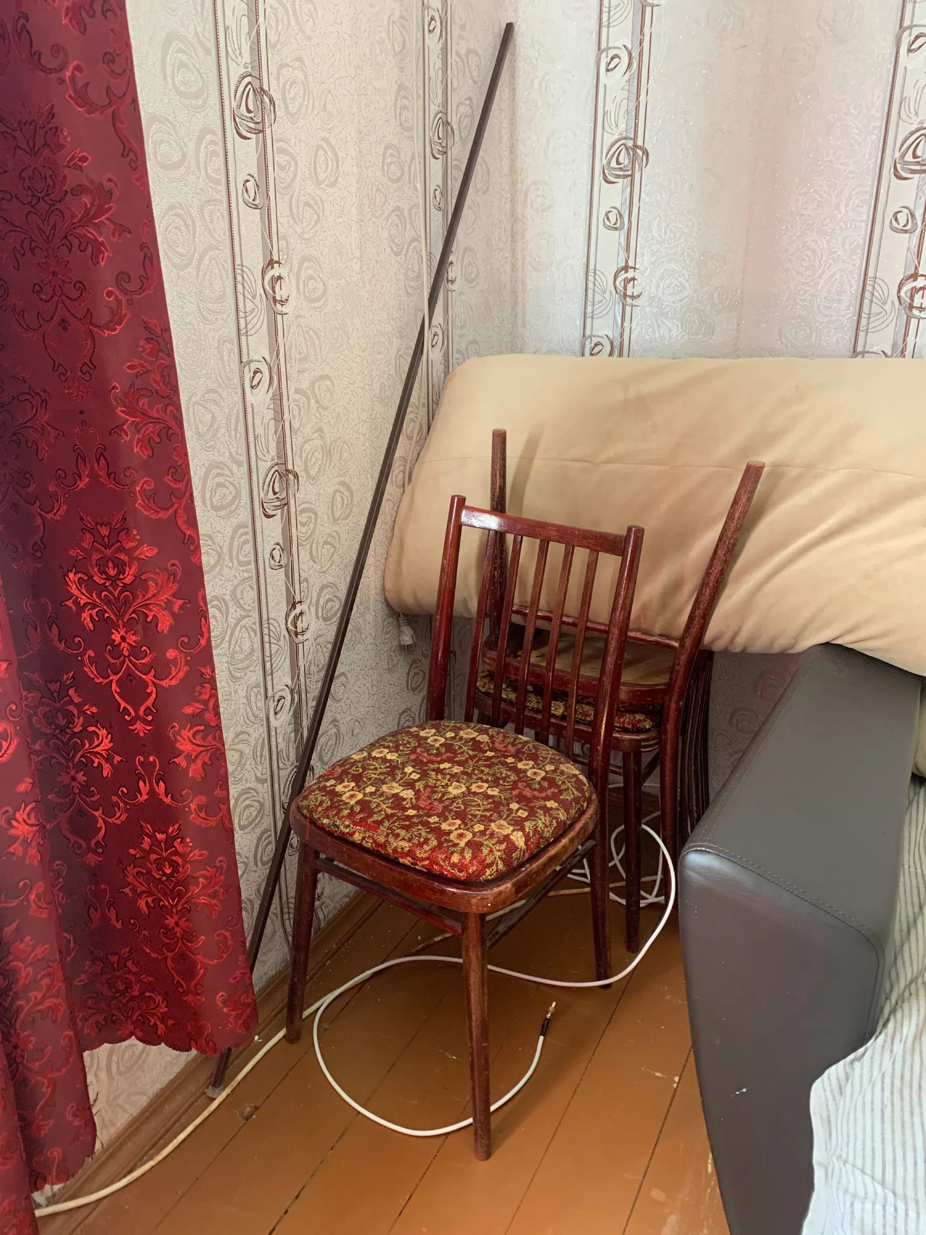 Ретро-квартира с мебельной стенкой, фото 4