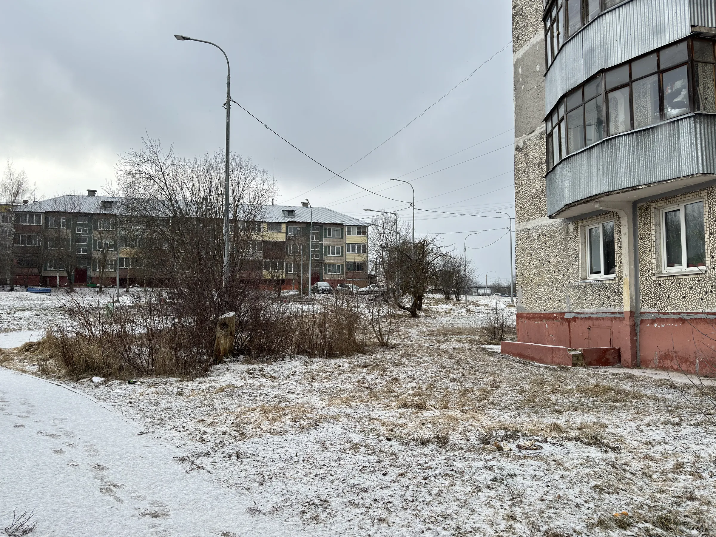 Зимняя сталинка с видом, фото 20