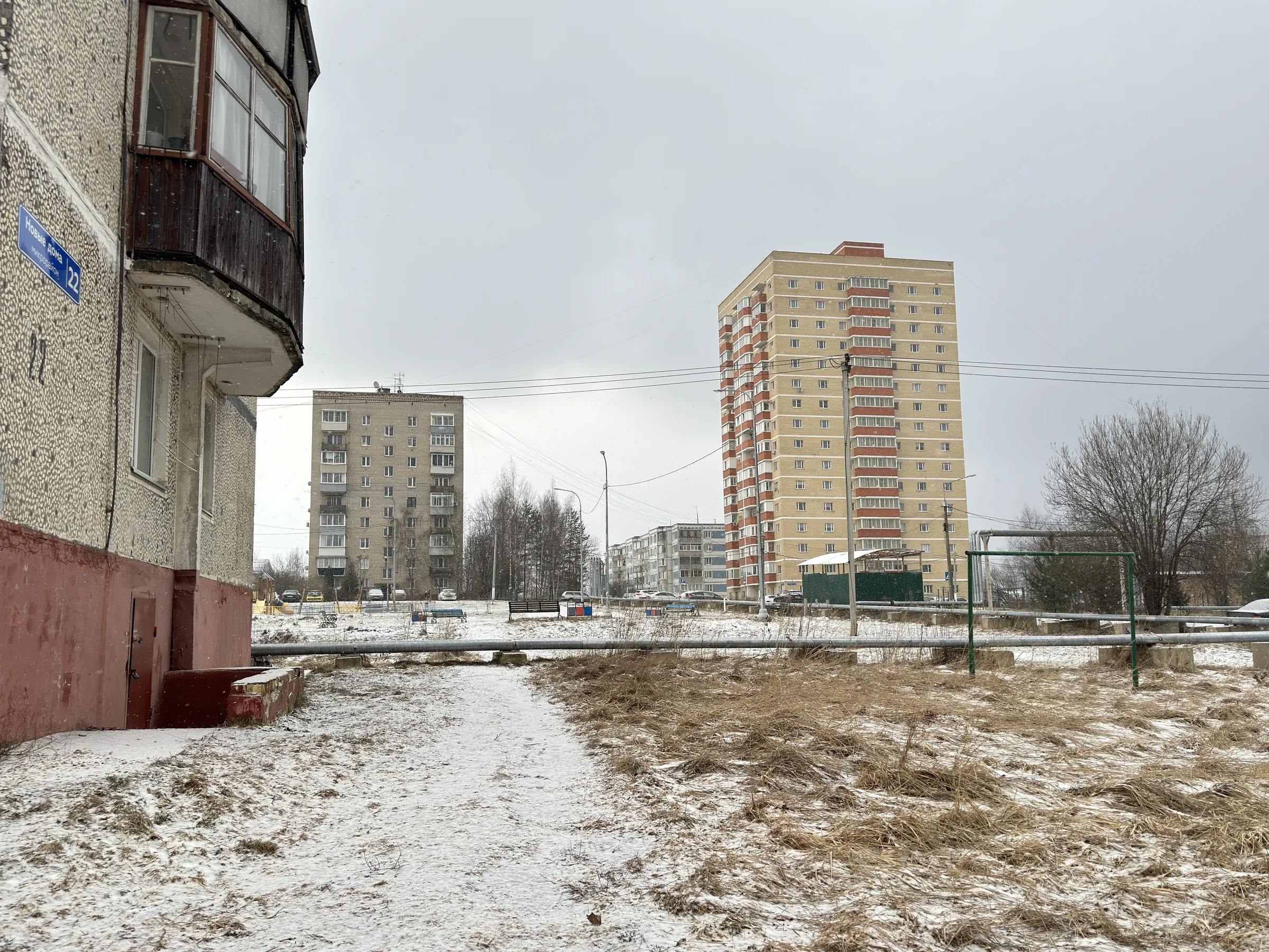 Зимняя сталинка с видом, фото 24