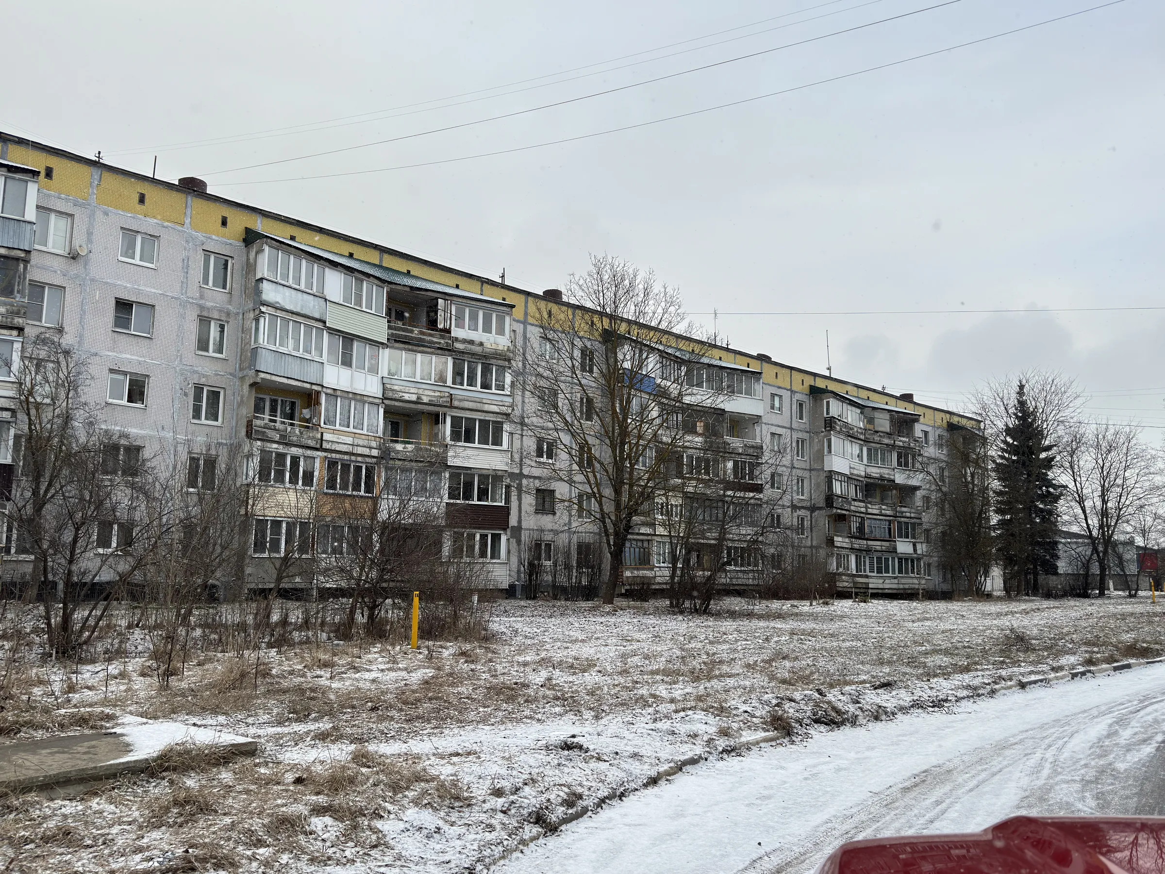 Зимняя сталинка с видом, фото 4