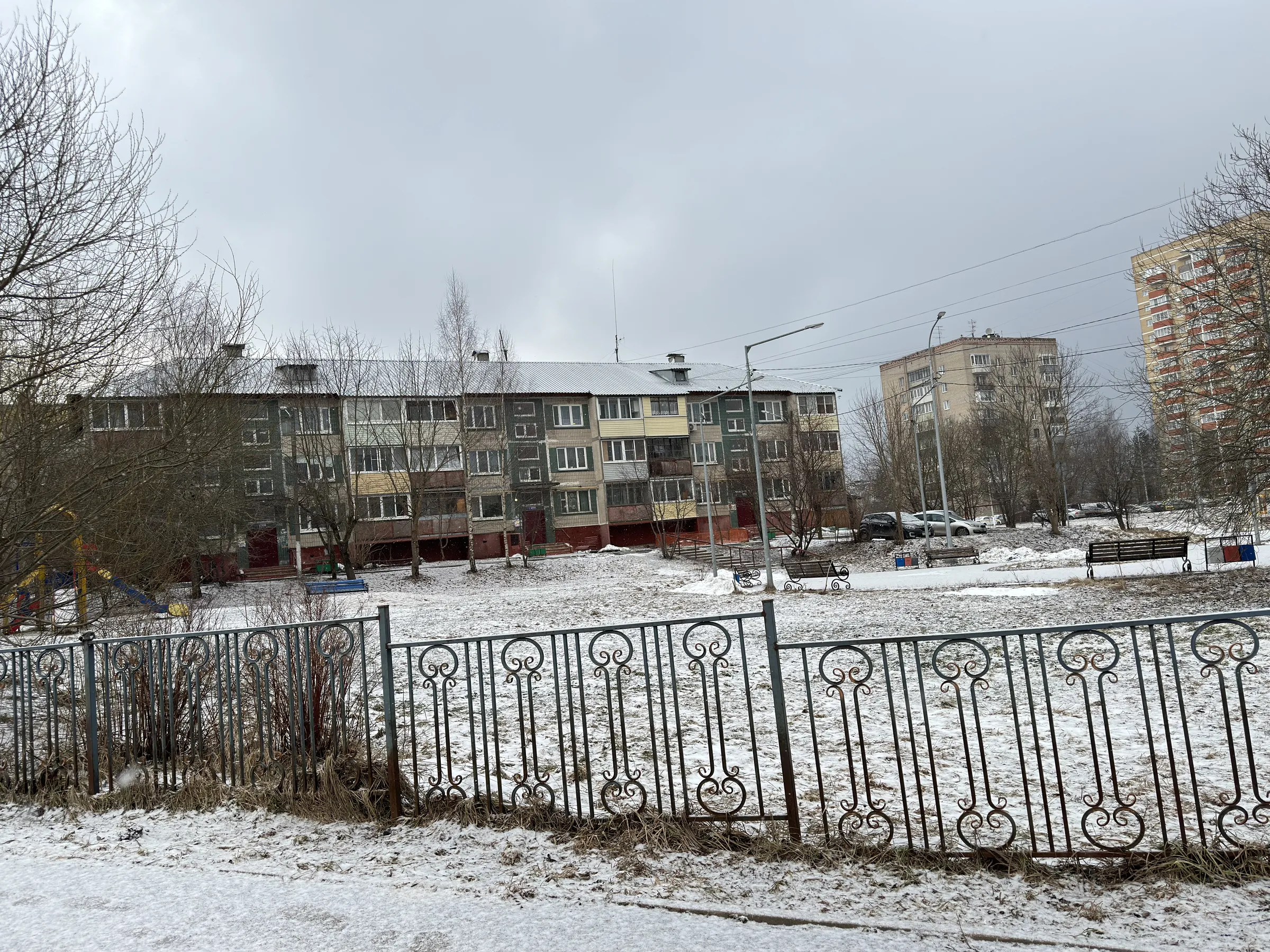 Зимняя сталинка с видом, фото 15