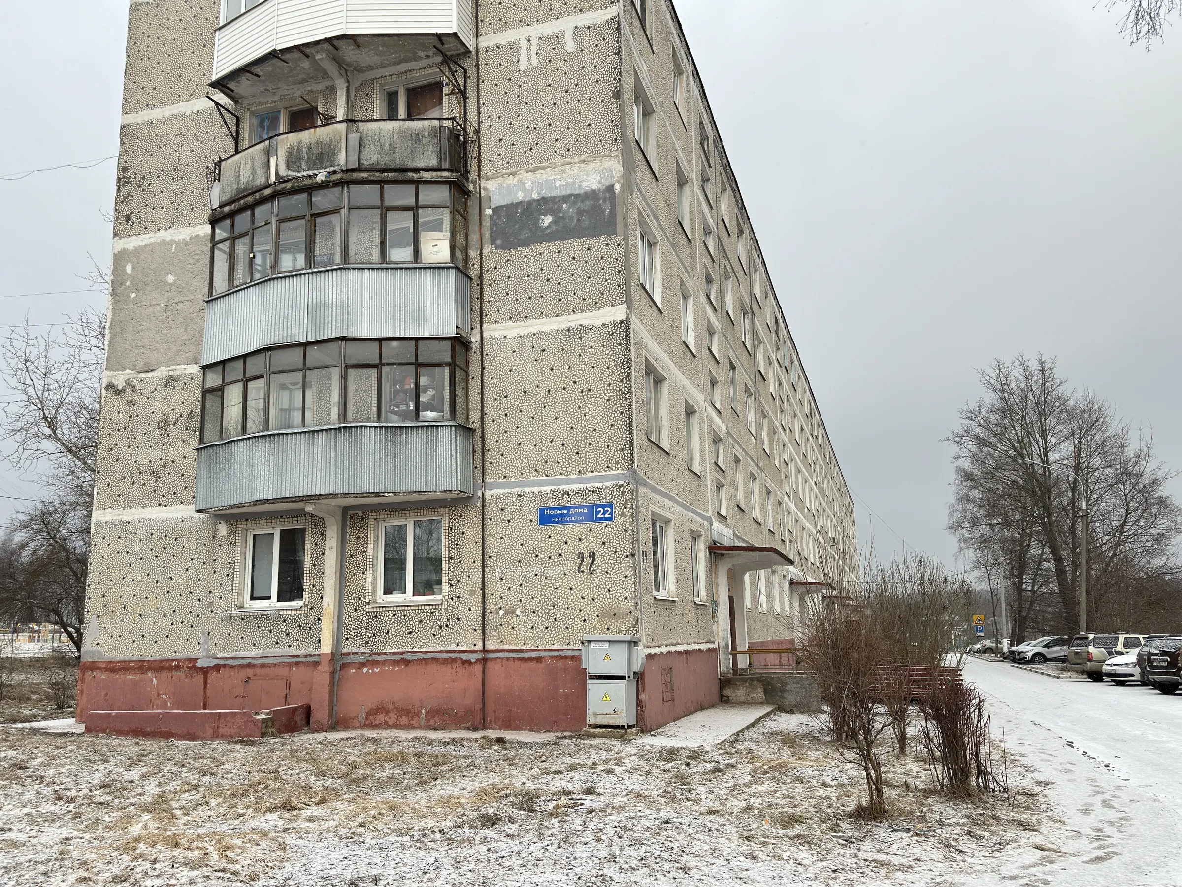 Зимняя сталинка с видом, фото 18