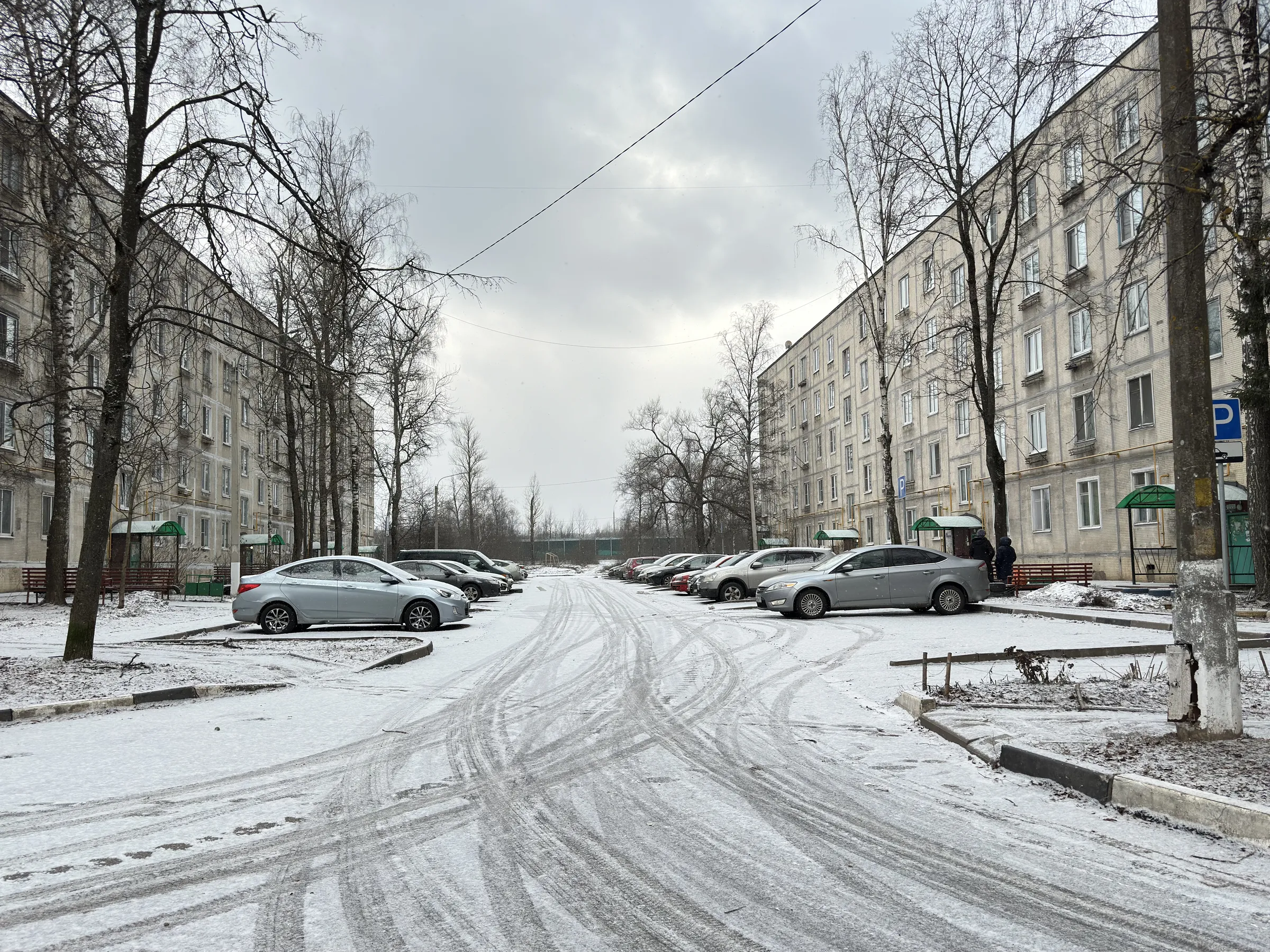 Зимняя сталинка с видом, фото 7