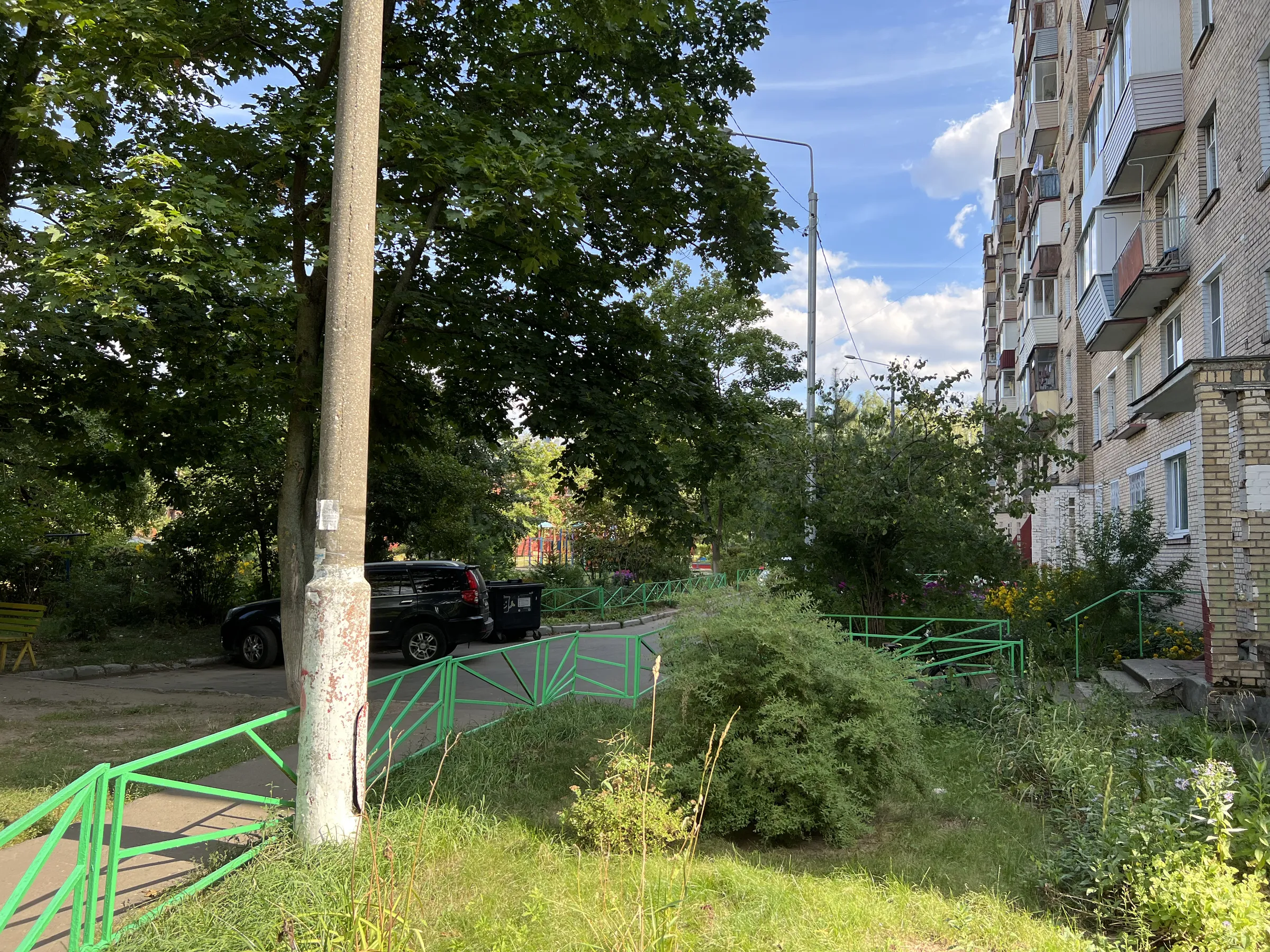 Детская площадка во дворе, фото 22