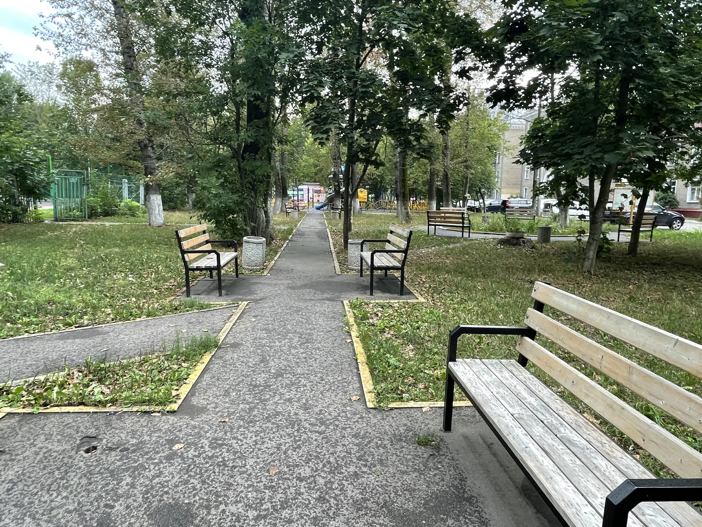 Двор с видом на парк, фото 23