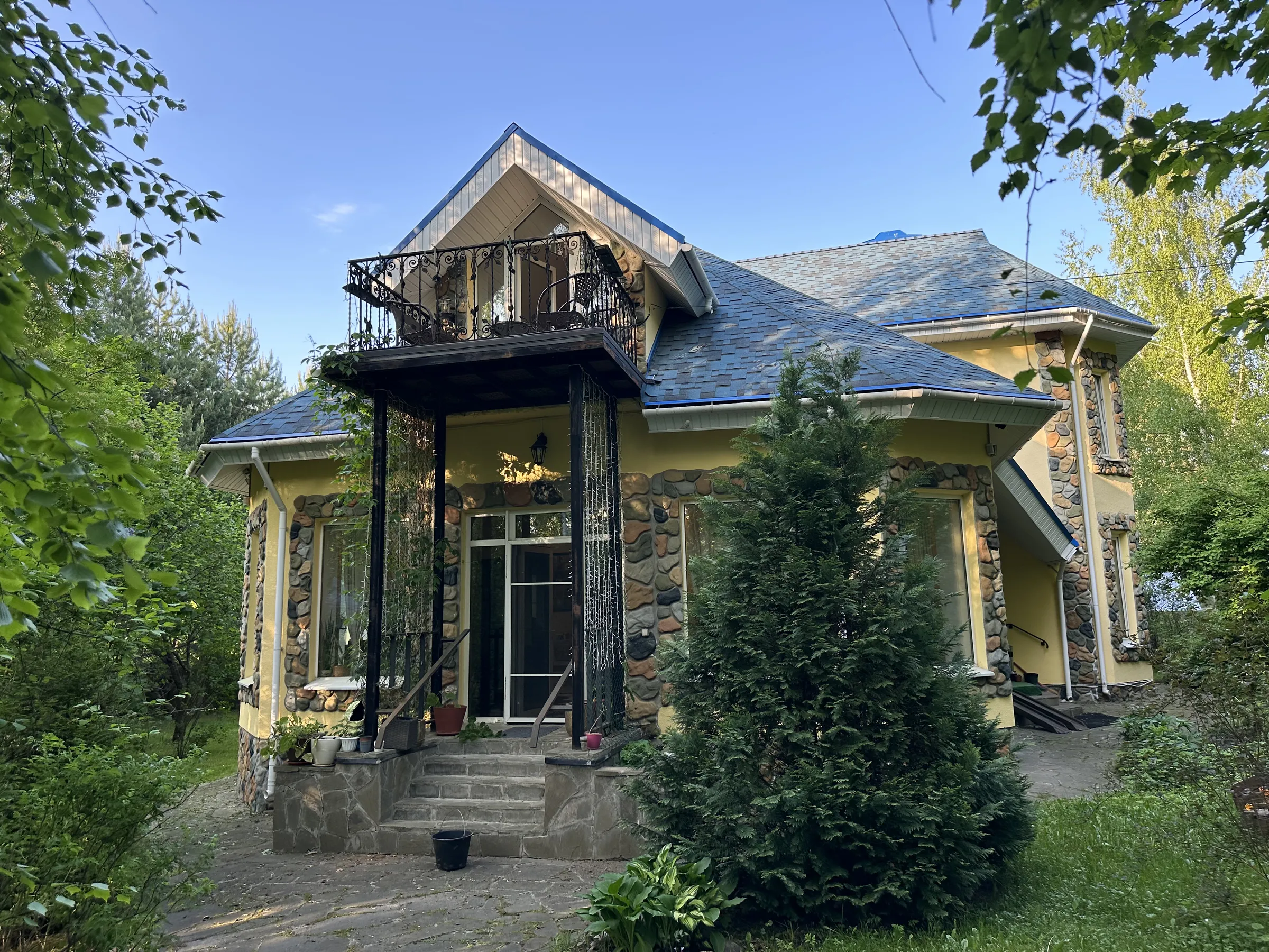 Загородный дом с башенкой, фото 10