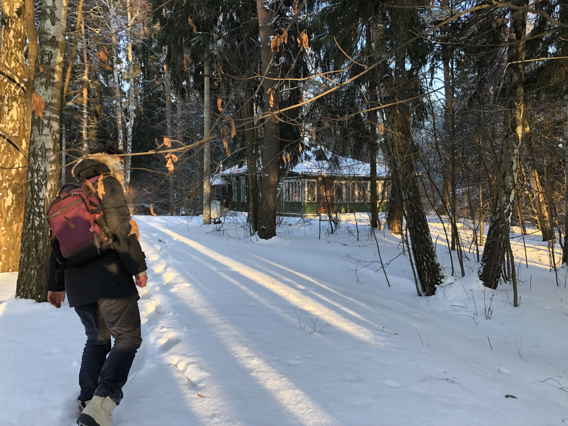 Классическая дача в снегу, фото 18