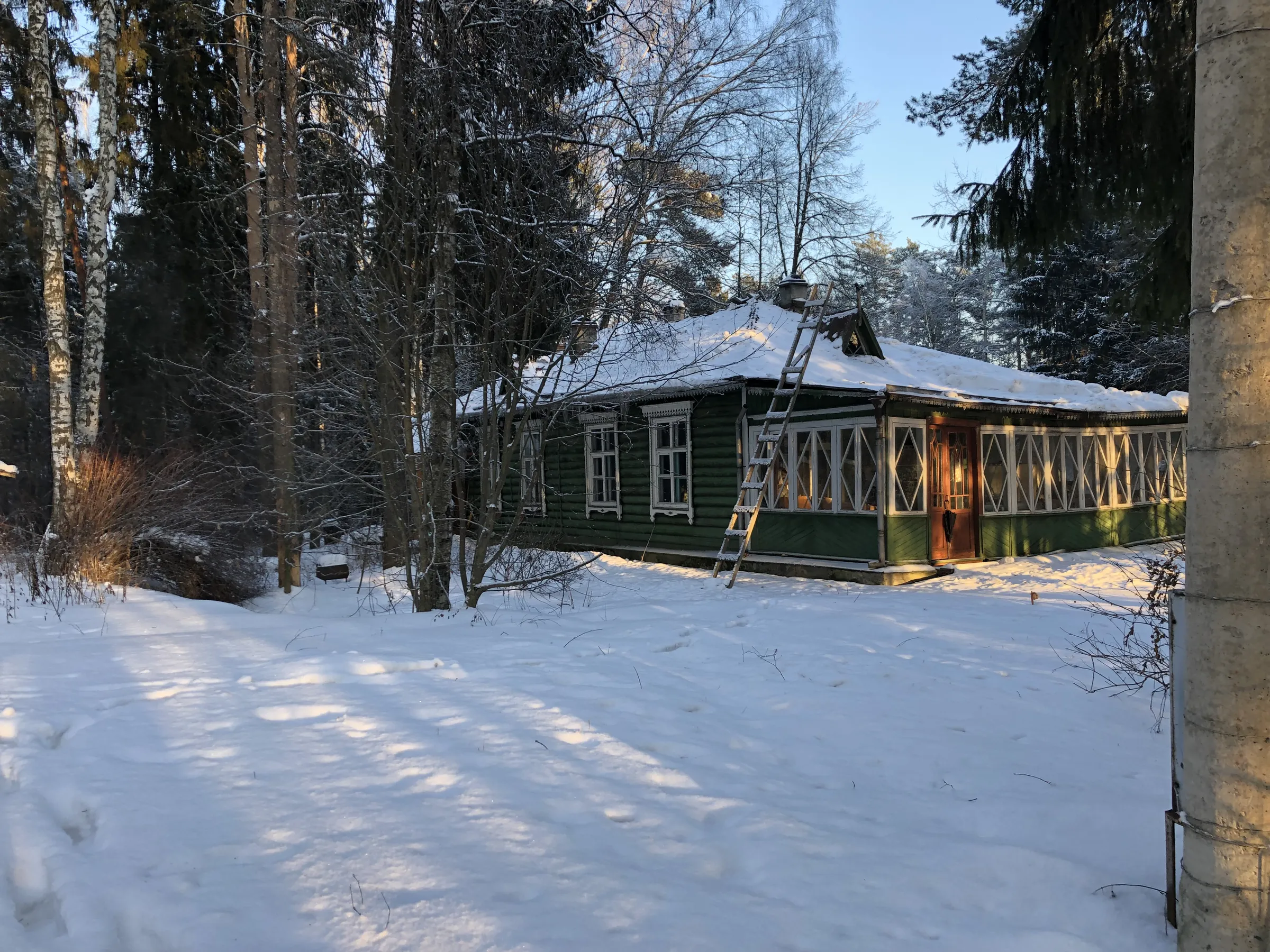 Классическая дача в снегу, фото 20