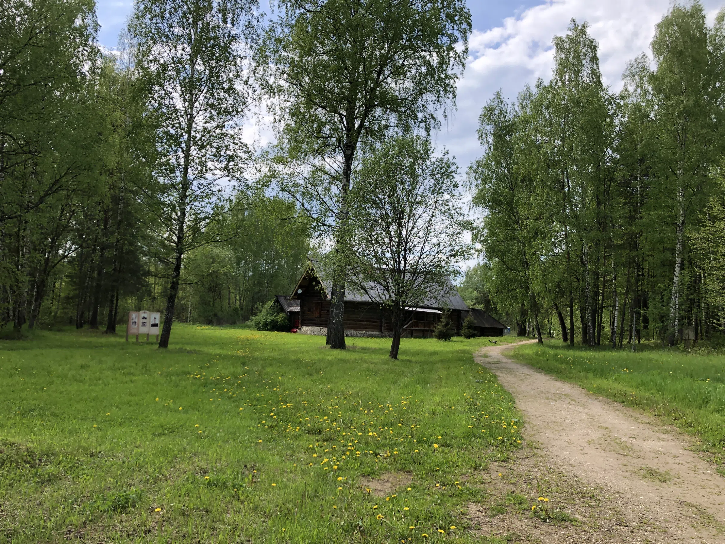 Деревенская изба в лесу, фото 1