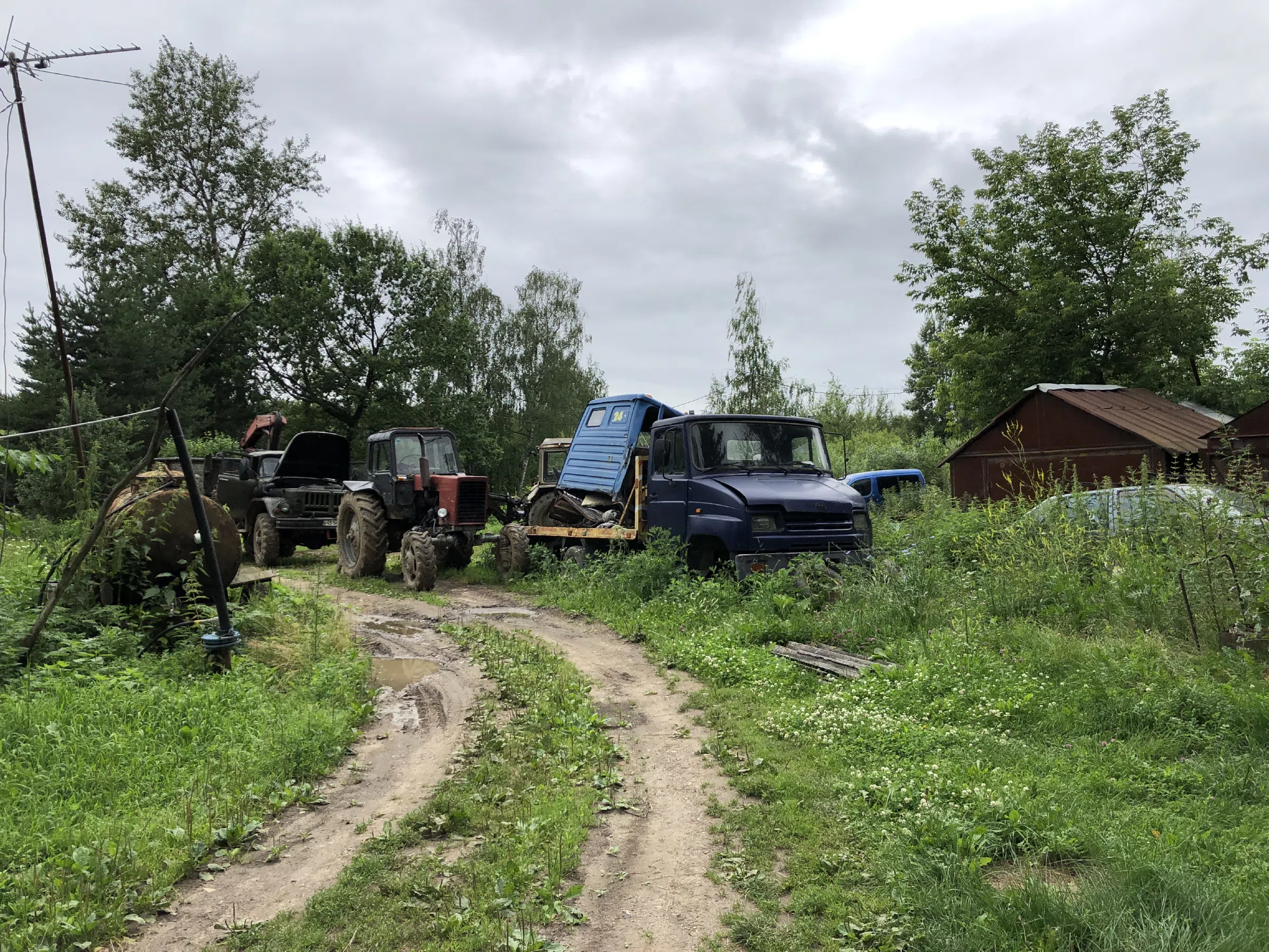 Лесная дорога с ямами, фото 22