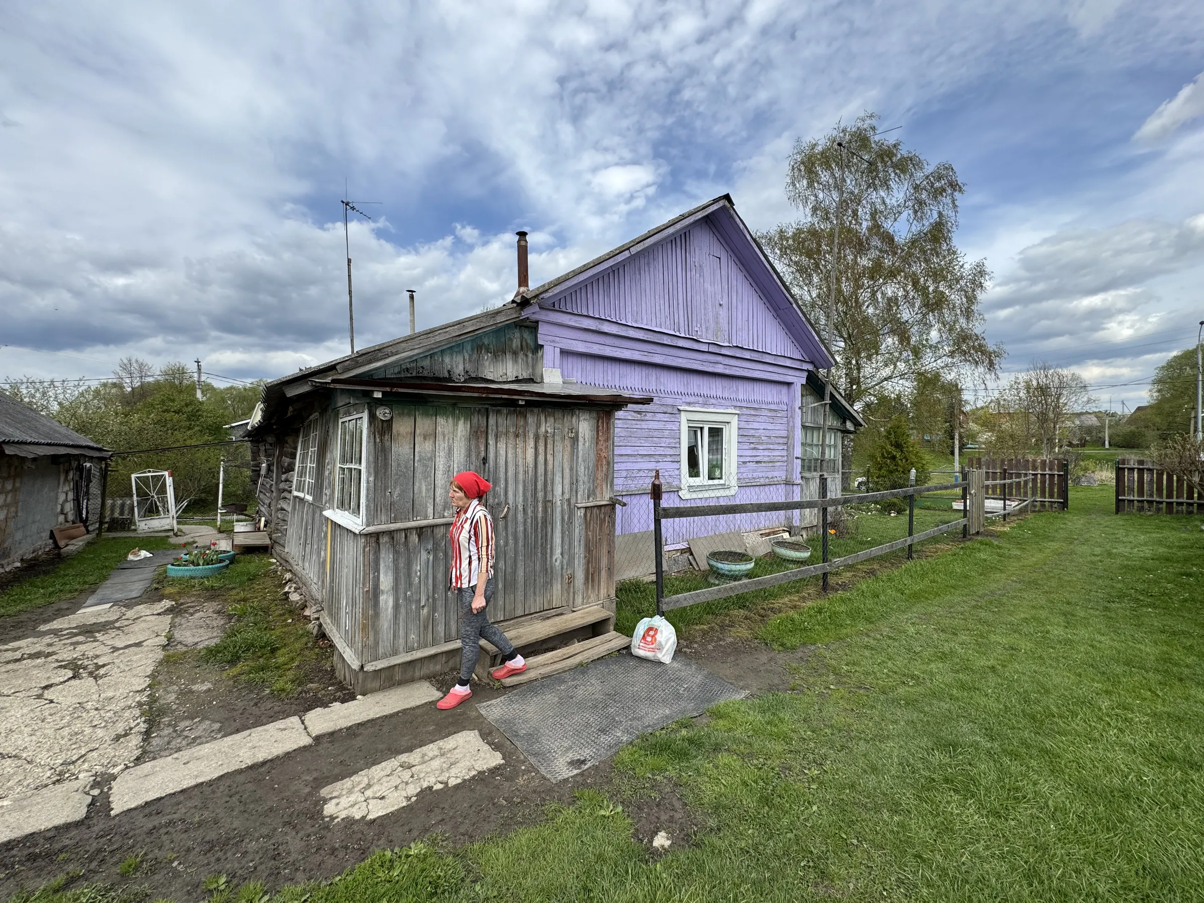 Весенняя фиолетовая дача, фото 12