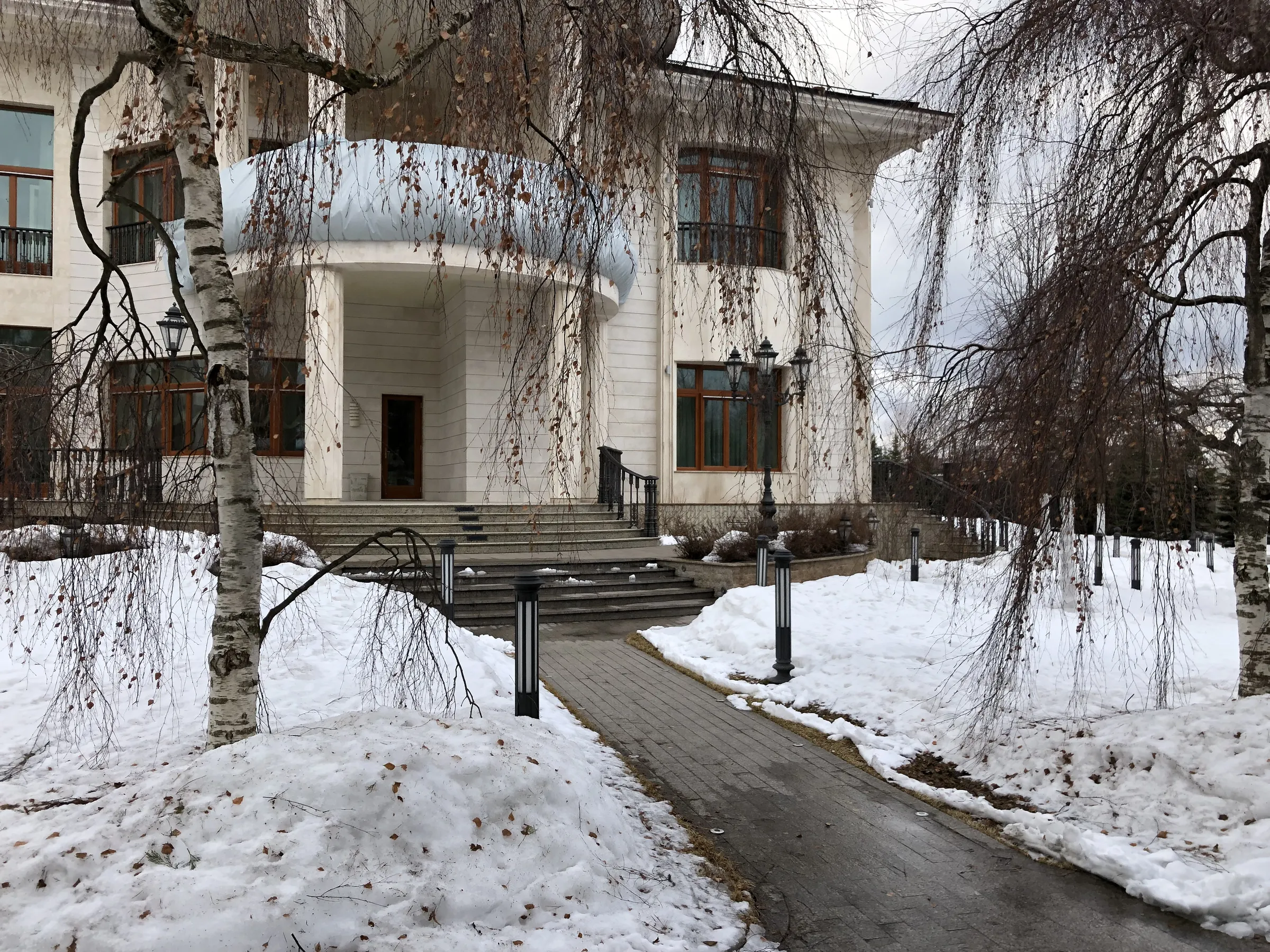 Классический особняк с террасами, фото 11