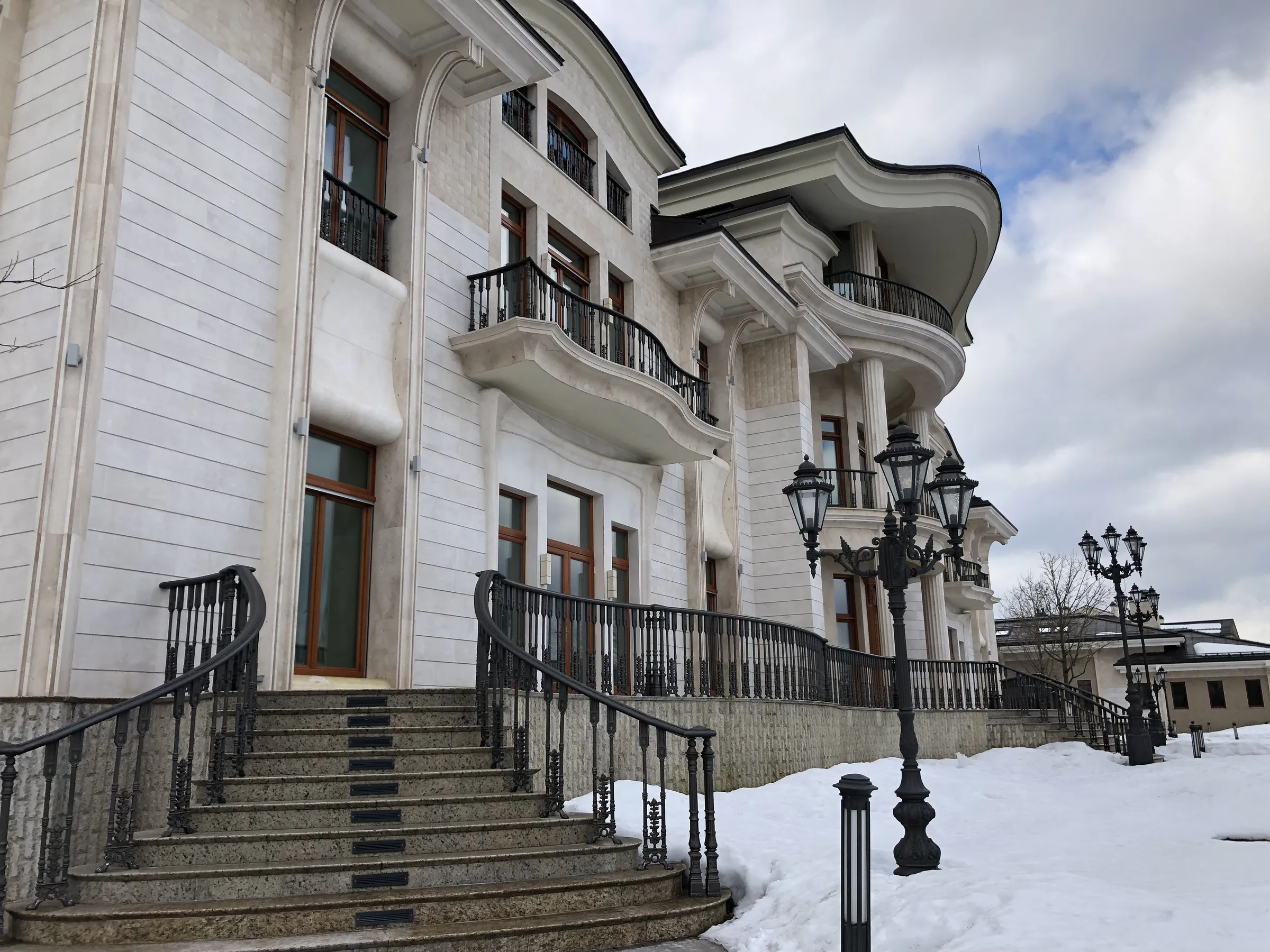 Классический особняк с террасами, фото 7