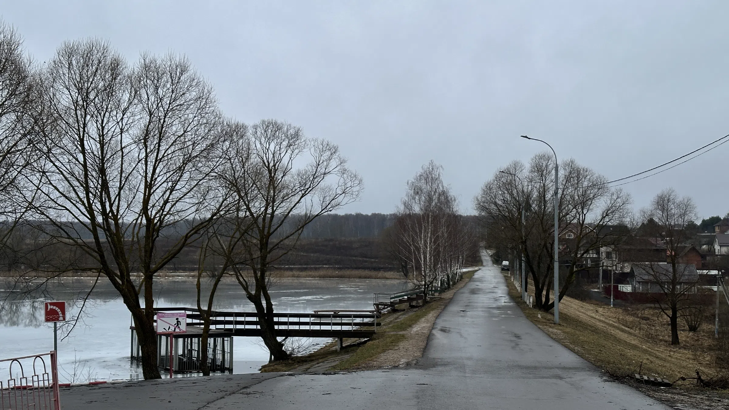 Загородное шоссе у пруда, фото 6