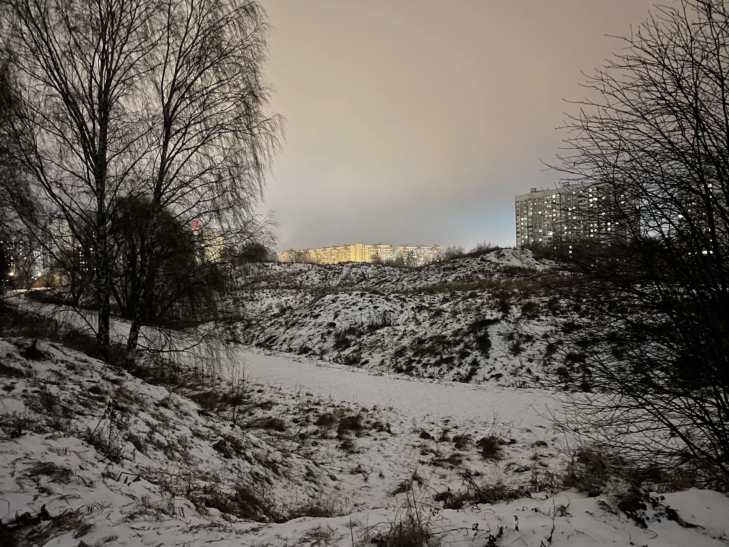 Зимняя дорога в парке, фото 24
