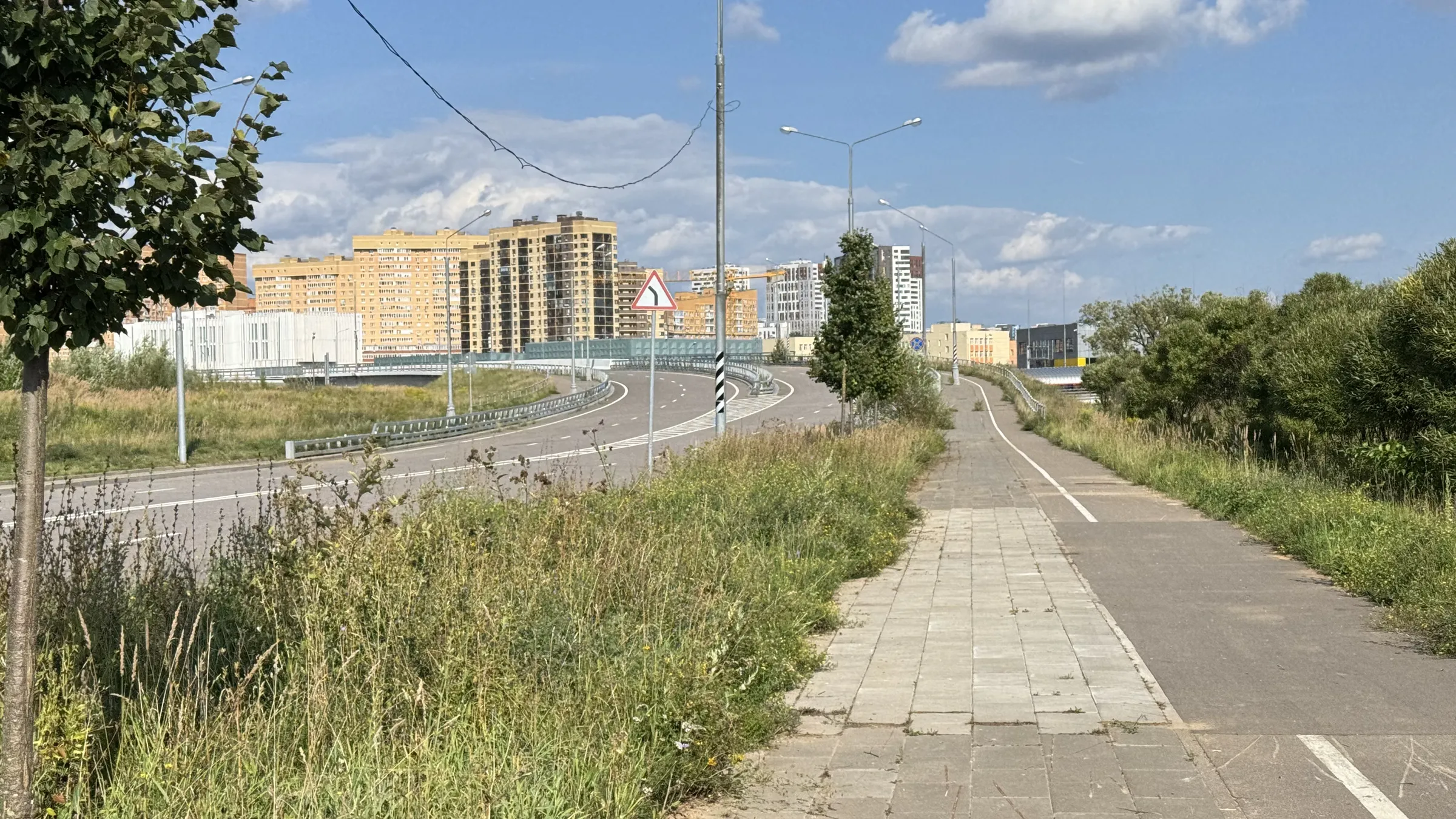 Пустая дорога в поле, фото 2