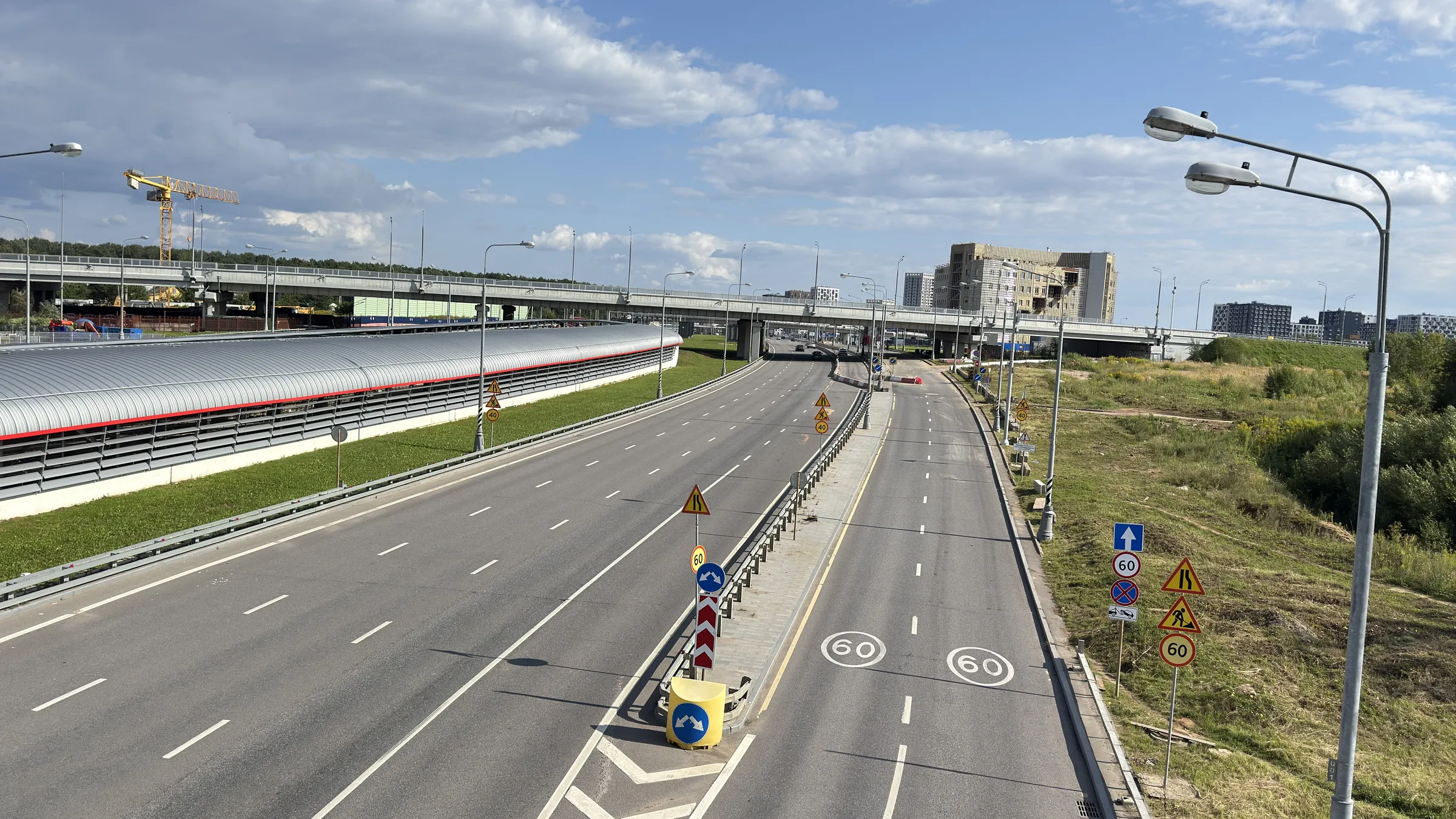 Пустая дорога в поле, фото 8