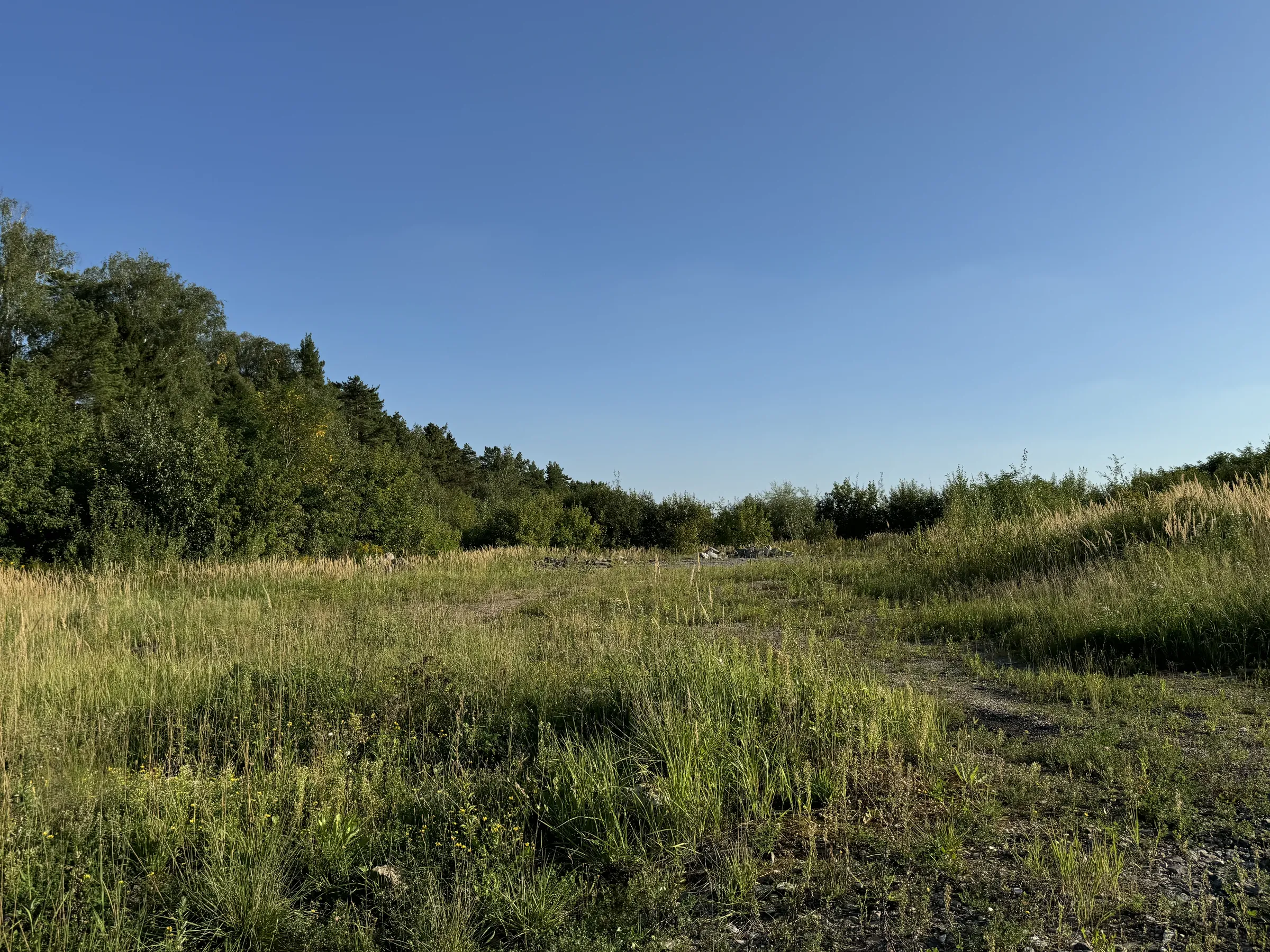 Бетонная дорога в поле, фото 21