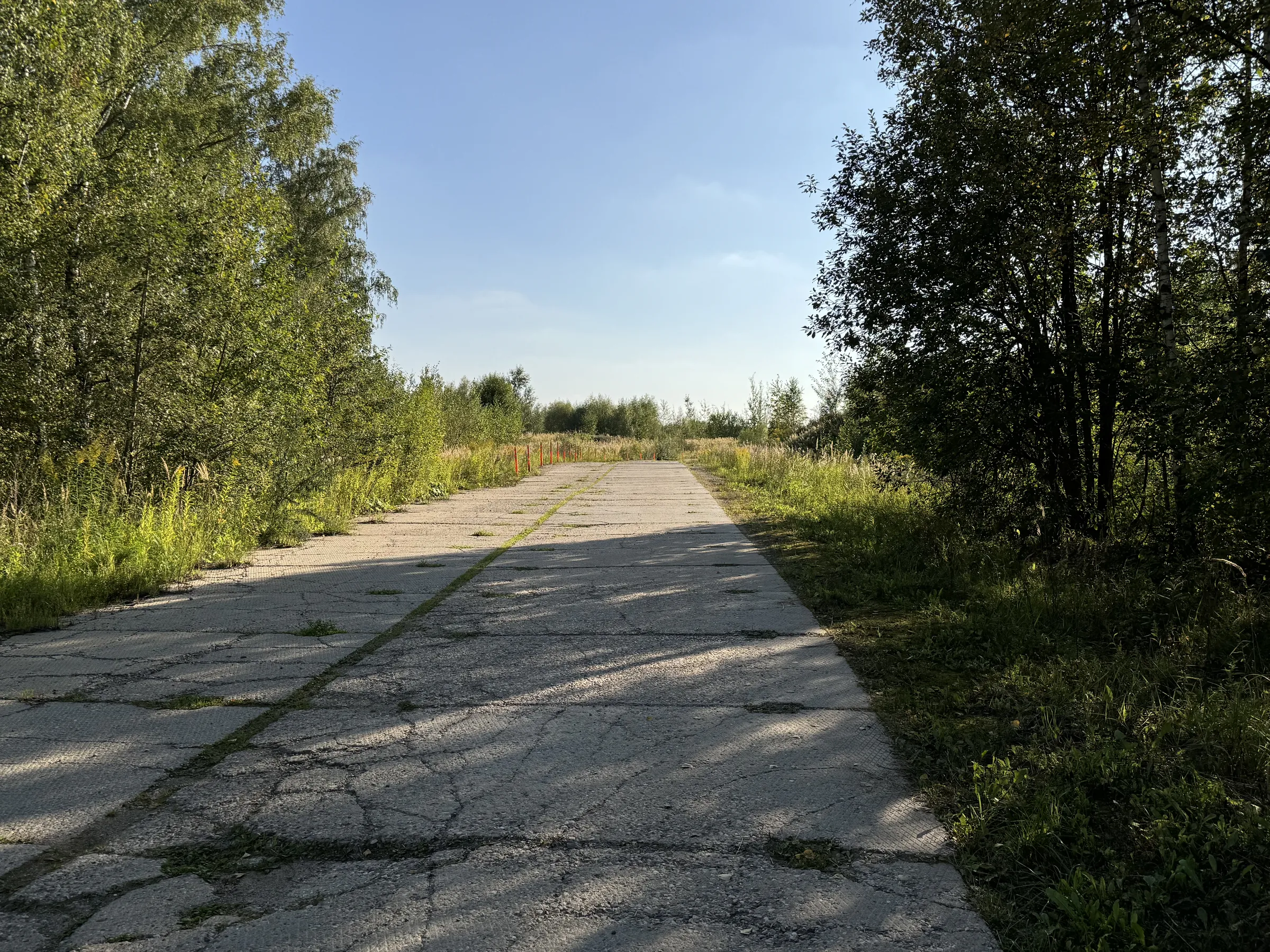Бетонная дорога в поле, фото 5