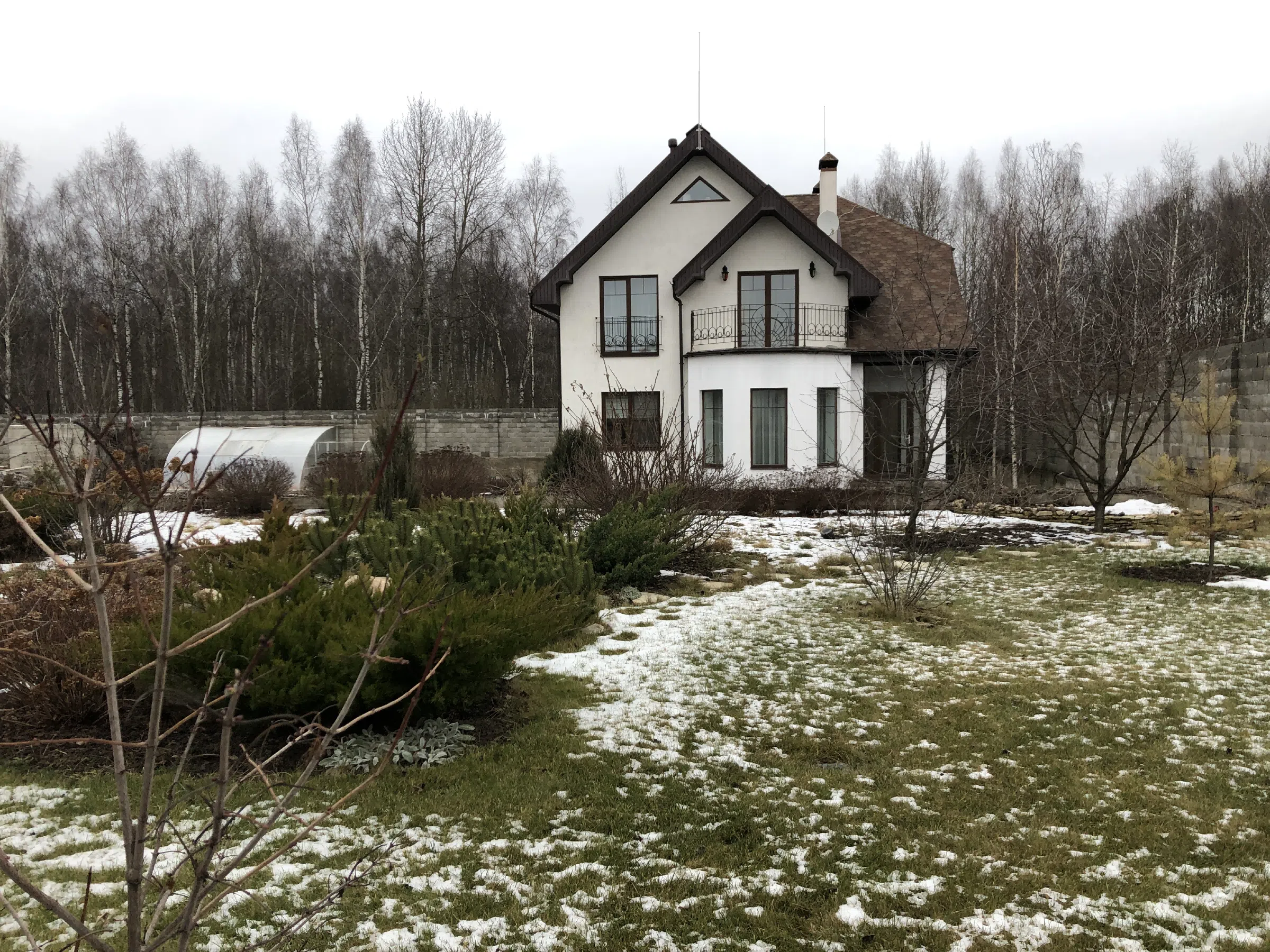 Белый дом с арками, фото 17