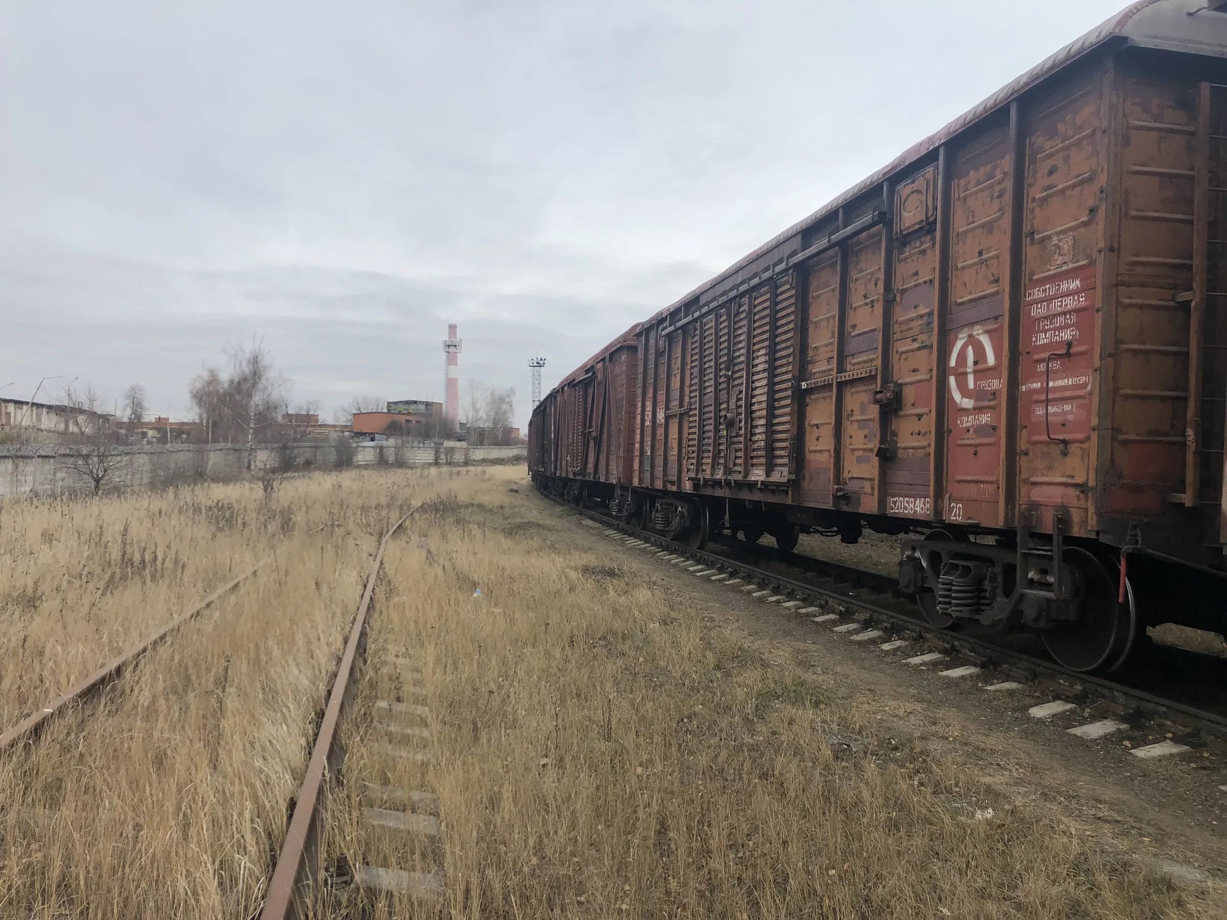 Ржавые товарные вагоны, фото 6