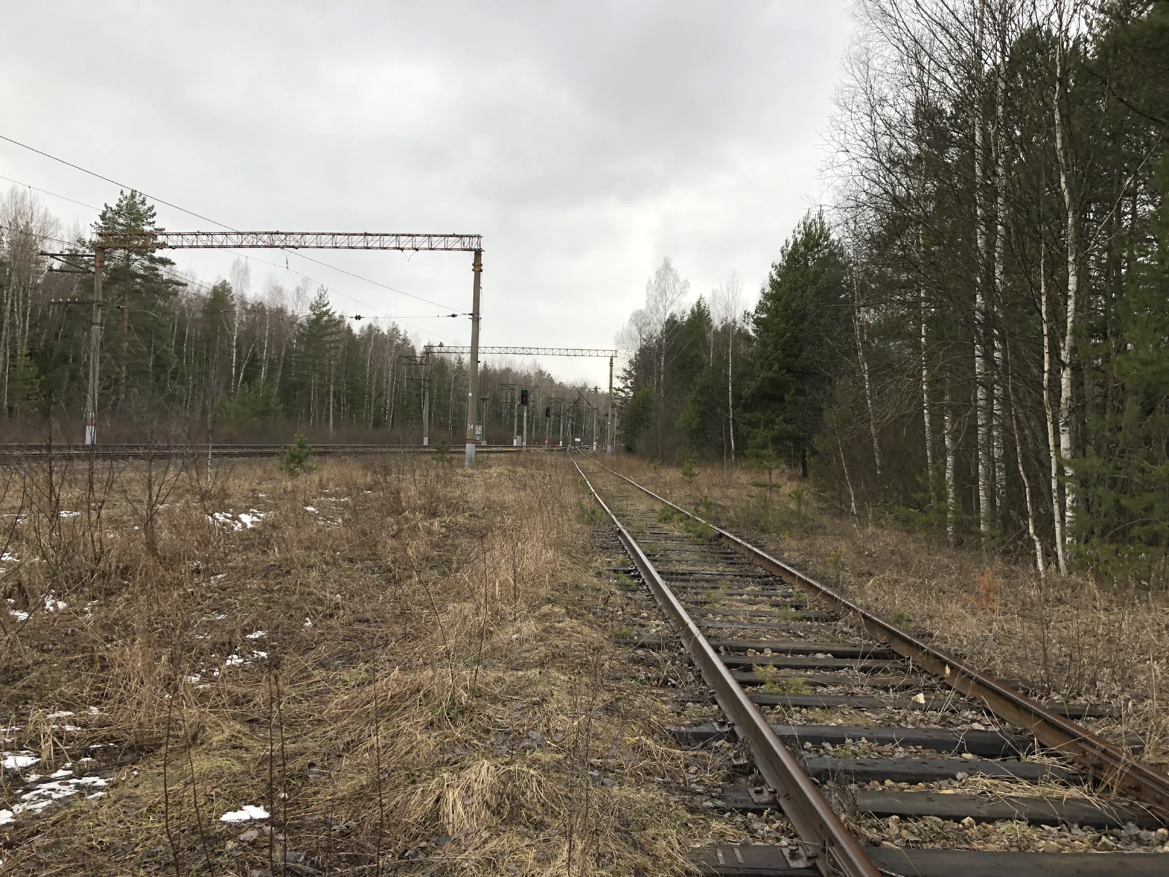 Заброшенная ЖД станция, фото 4