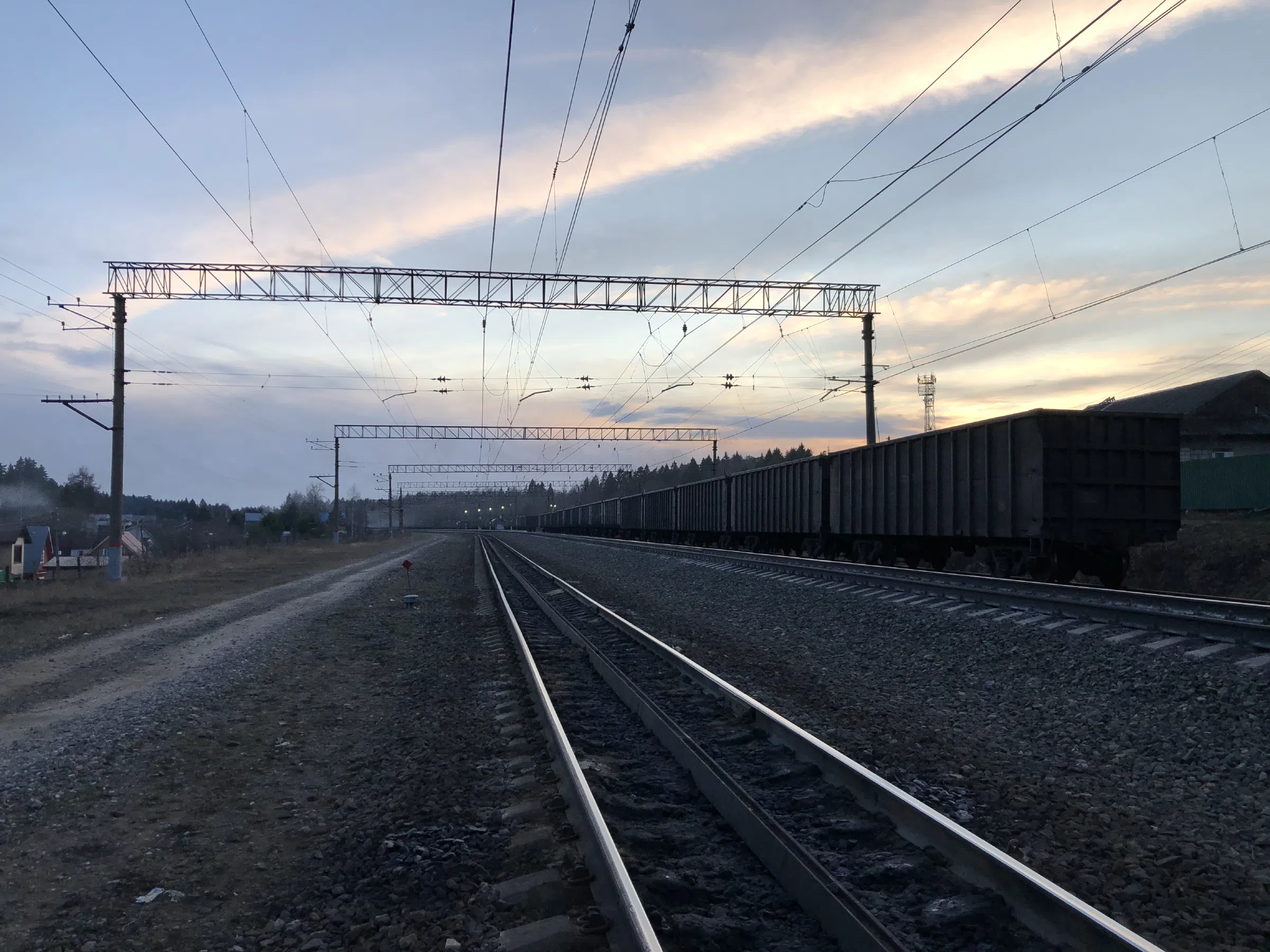Железнодорожное полотно в лесу, фото 23