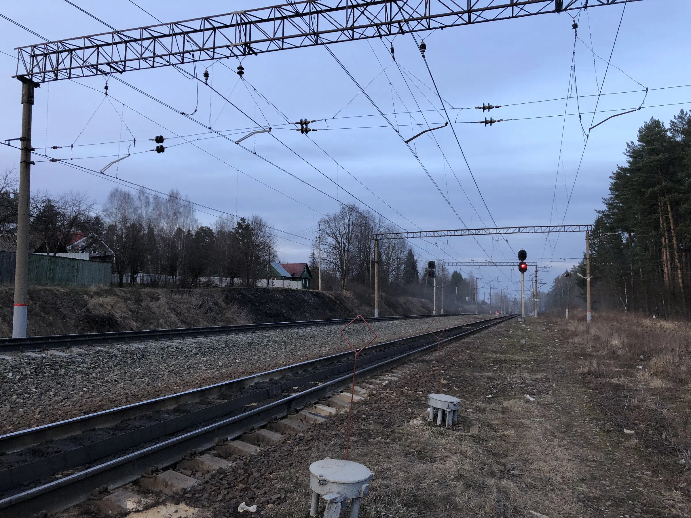 Железнодорожное полотно в лесу, фото 22
