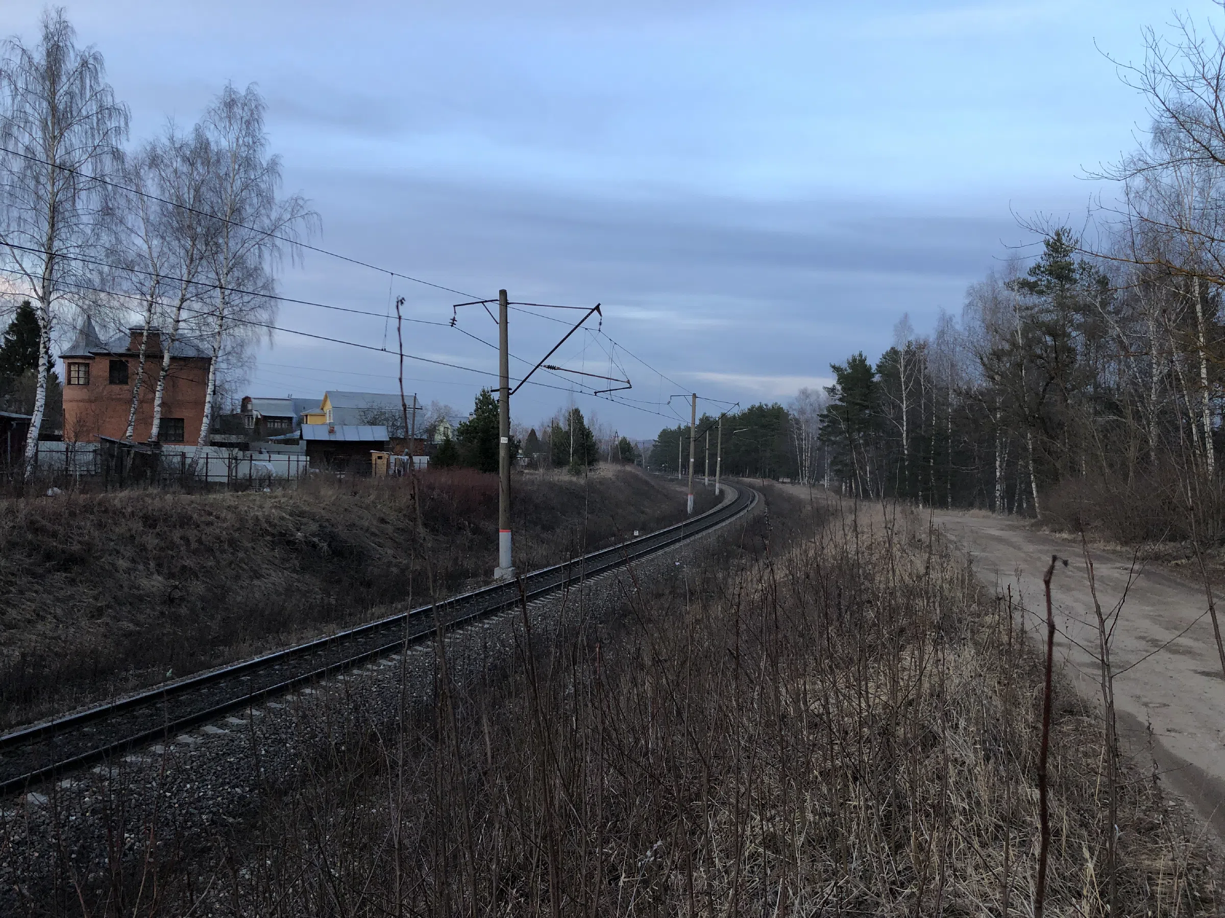 Железнодорожное полотно в лесу, фото 14