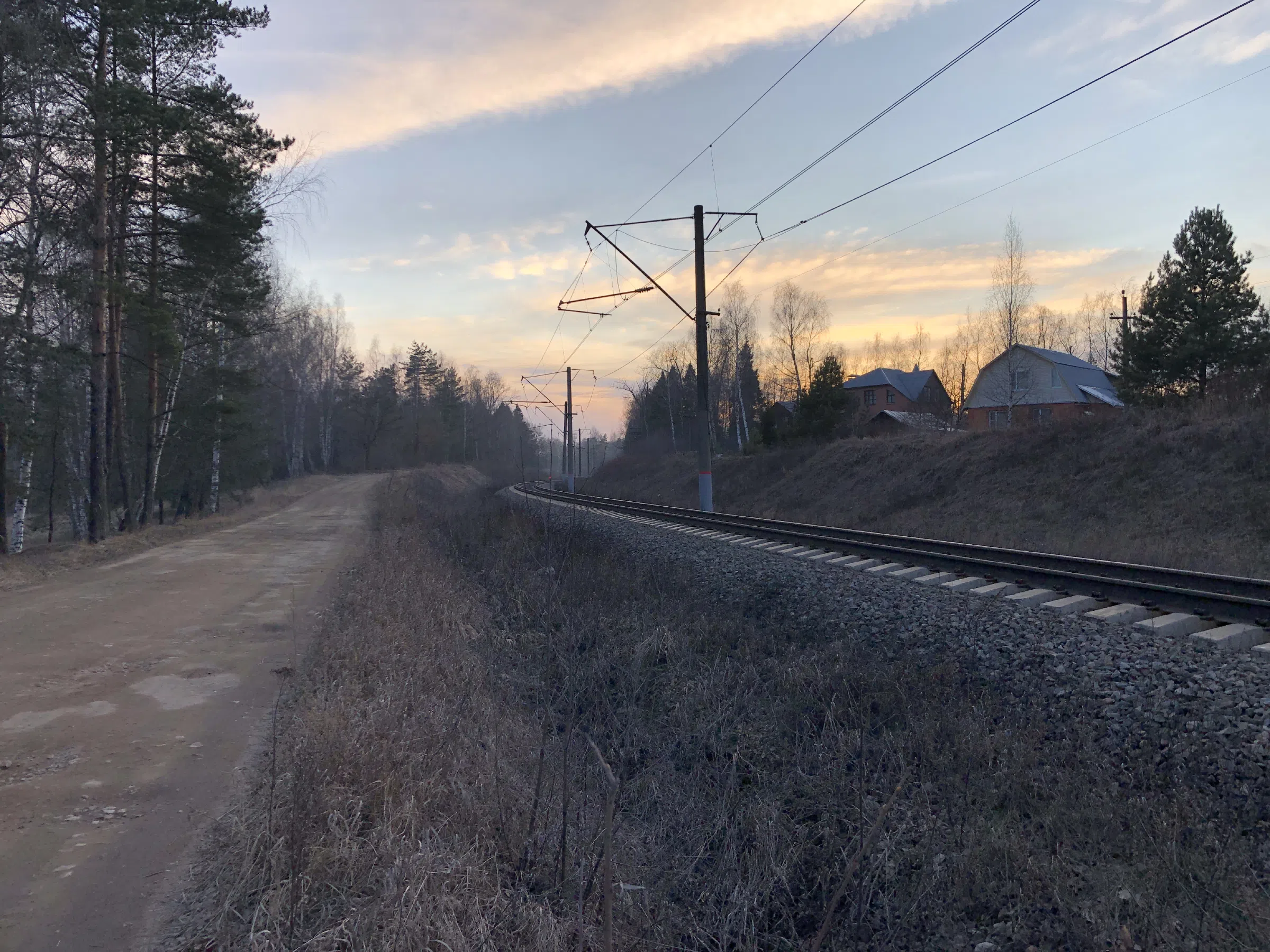 Железнодорожное полотно в лесу, фото 11
