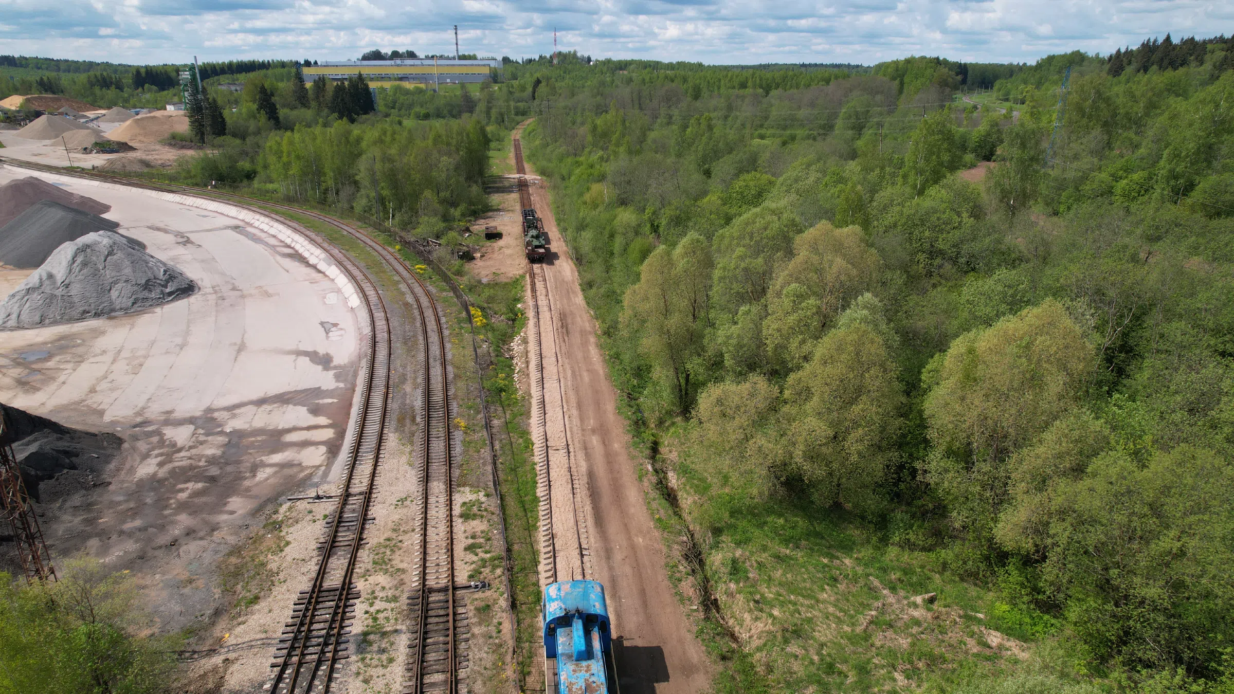 Железнодорожное депо на заводе, фото 20