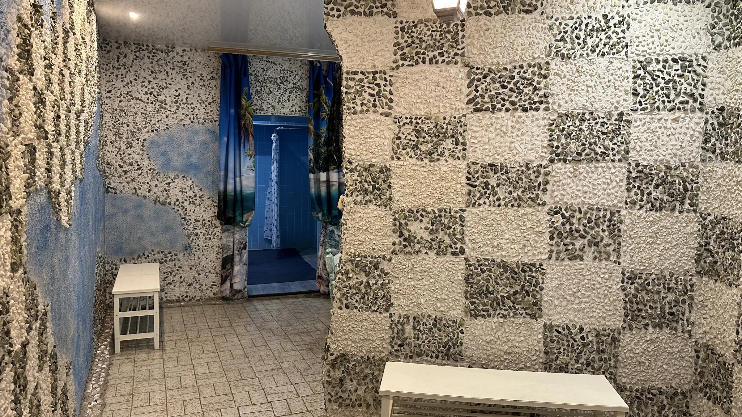 Баня с мозаикой из камней, фото 6