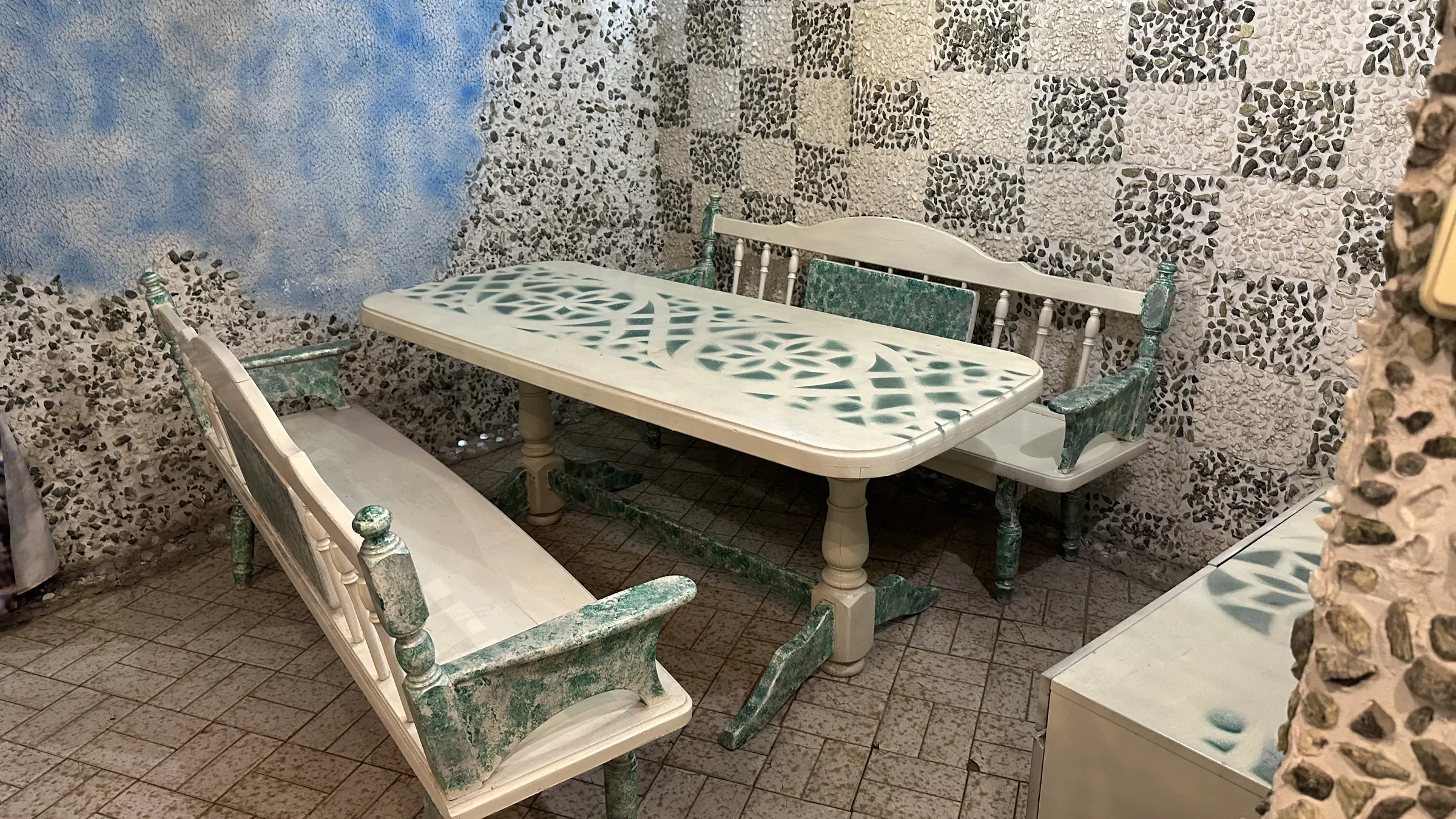 Баня с мозаикой из камней, фото 7