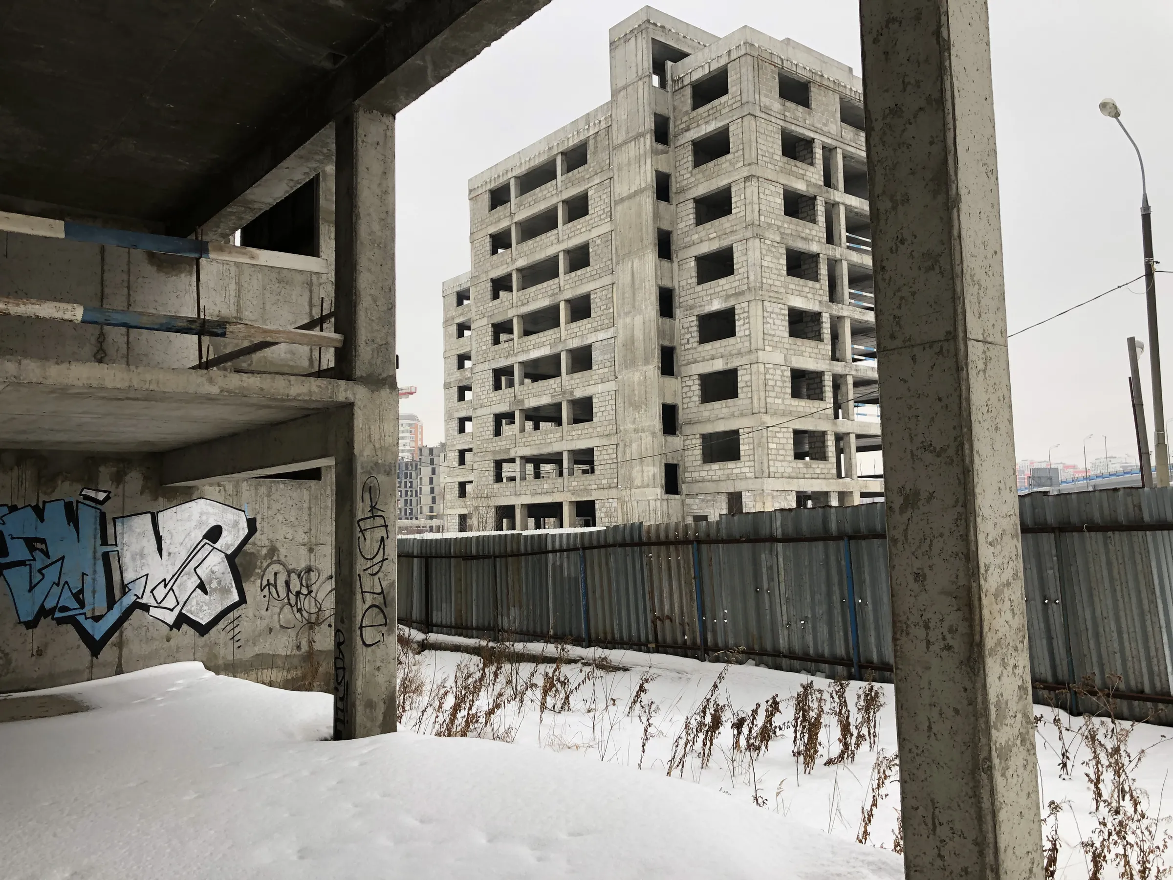 Бетонная коробка без стен, фото 10