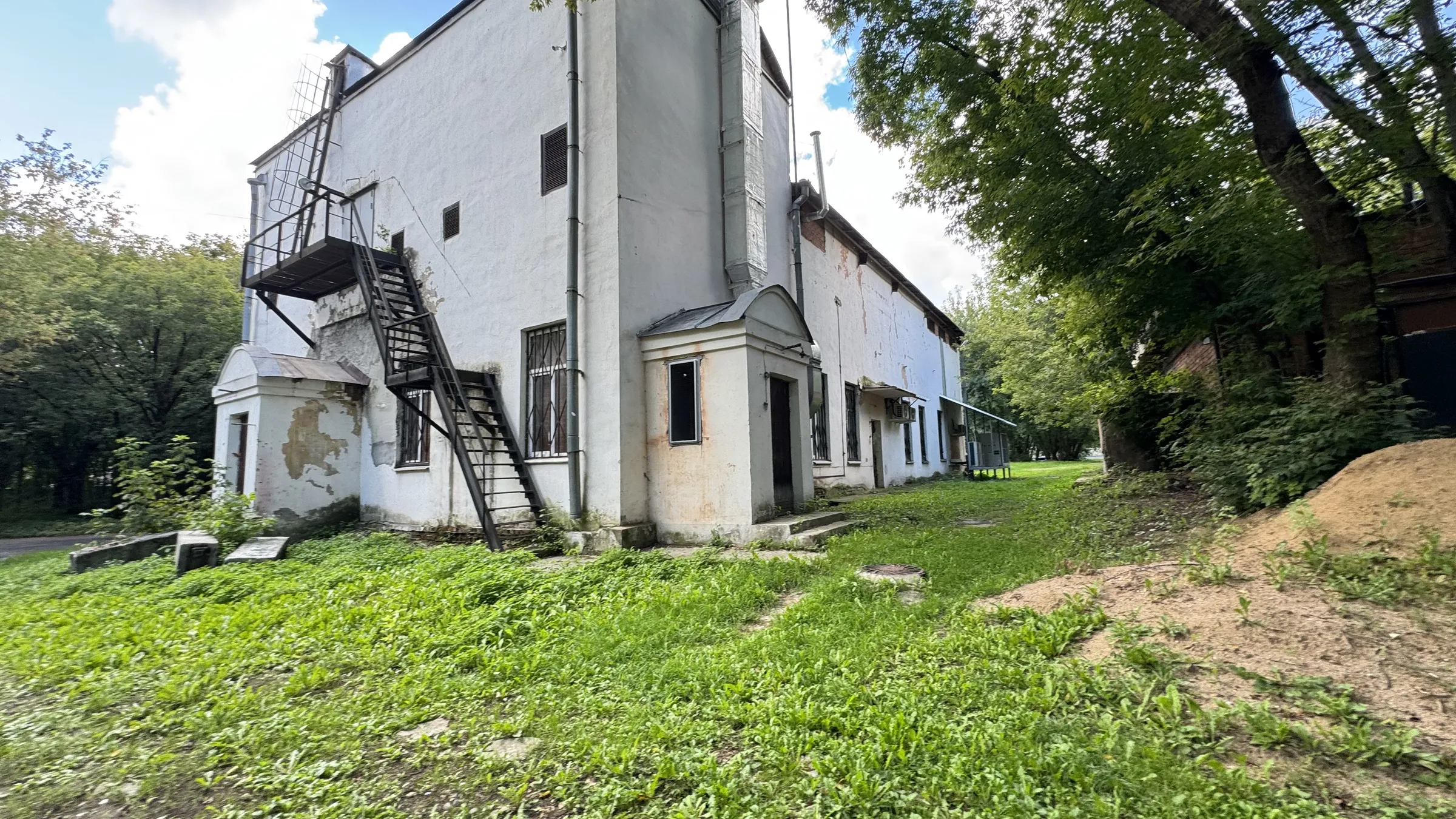 Старый двор с березами, фото 11
