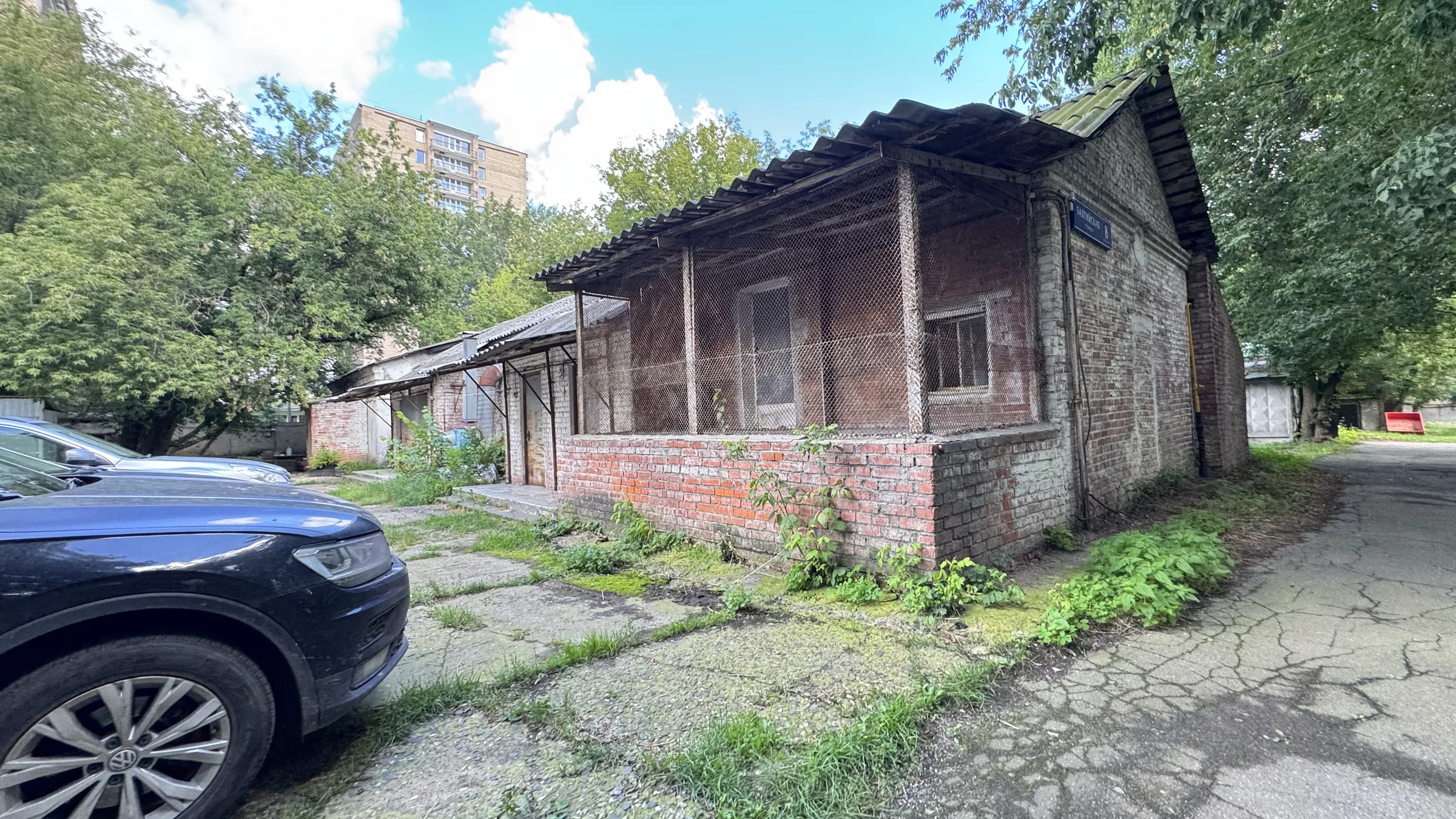 Старый двор с березами, фото 22