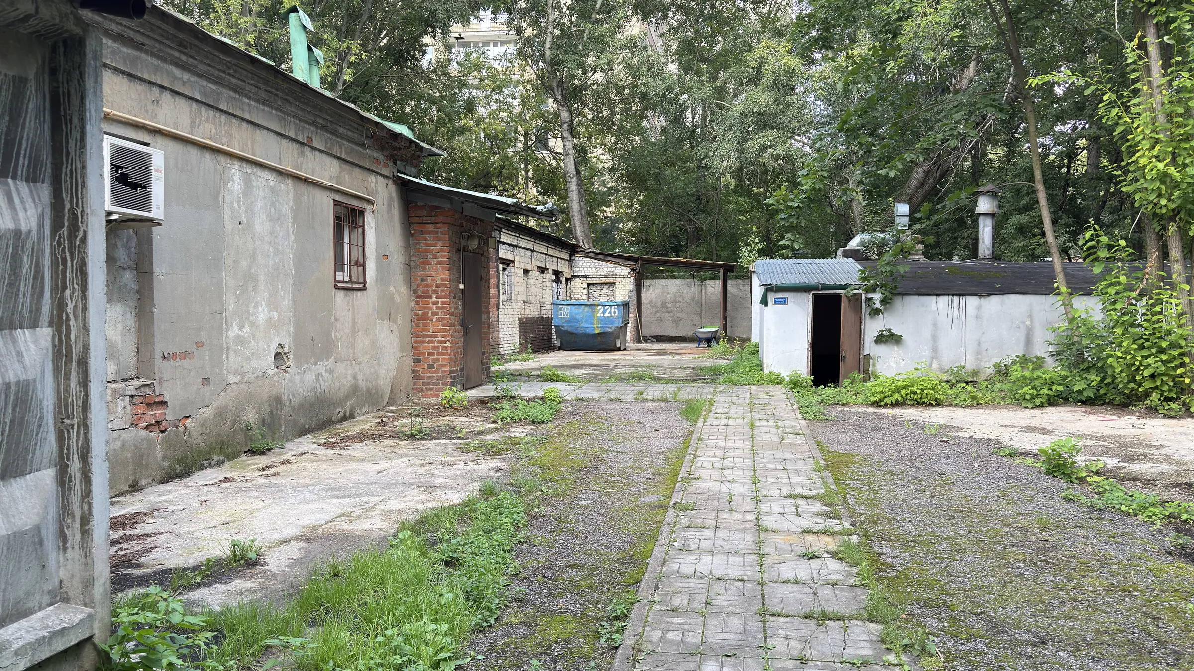 Старый двор с березами, фото 18