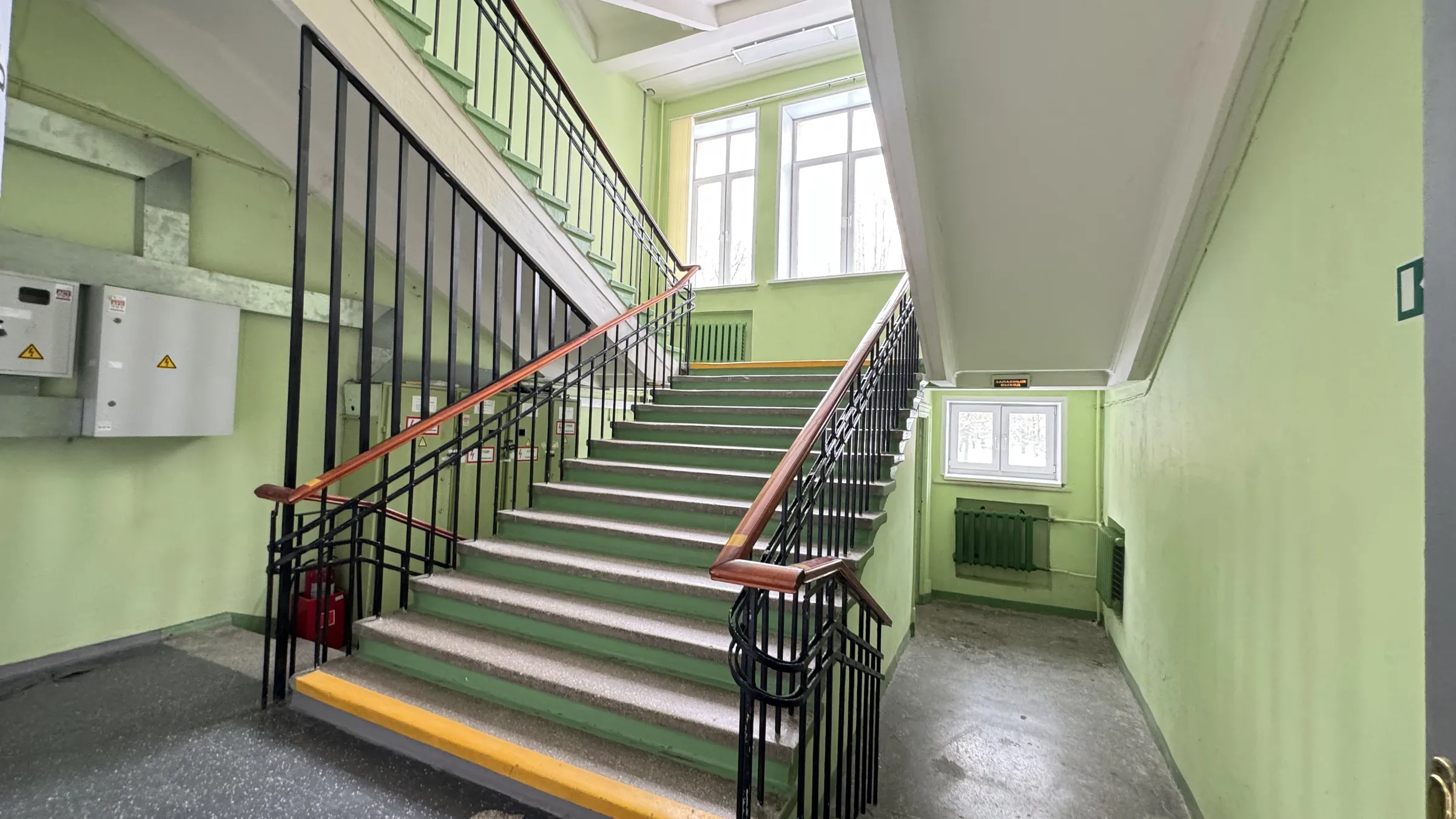 Желтый институт в парке, фото 9